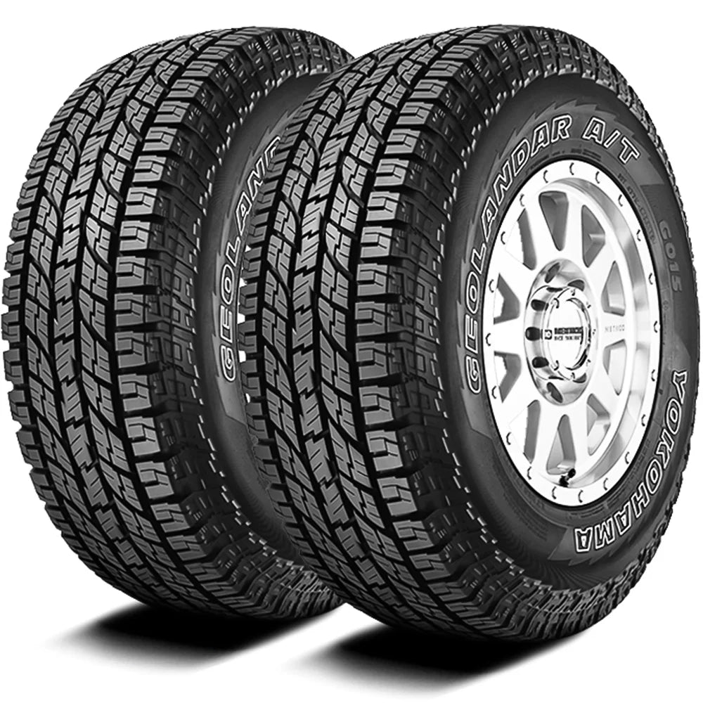 LT275/70R18/10 Yokohama Geolandar A/T G015 125S OWL All Weather Tire - Gun Hill Tire House (WTW - WHOLESALE TIRES & WHEELS)