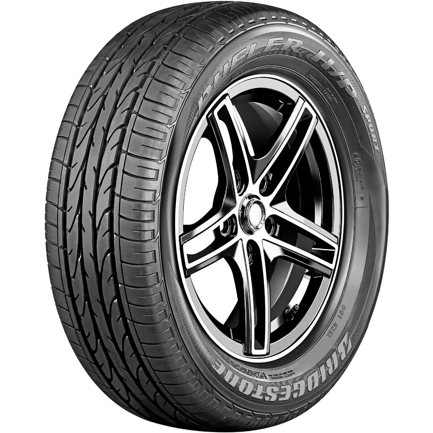 205/55R17 Bridgestone Dueler H/P Sport 91V High Performance Summer Truck Tire BR007957 / 205/55/17 / 2055517 - Gun Hill Tire House (WTW - WHOLESALE TIRES & WHEELS)