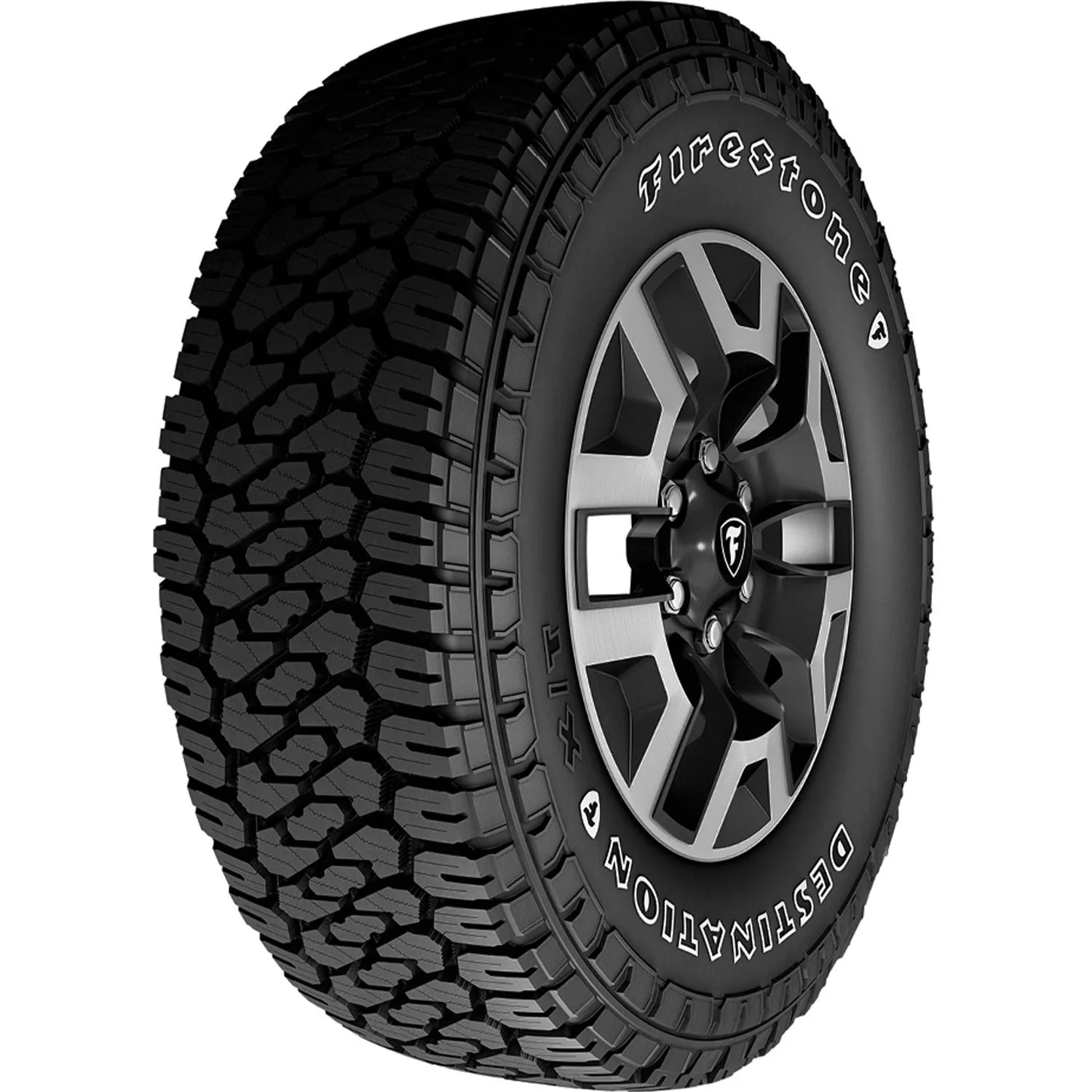 LT245/75R16 Firestone Destination X/T All Terrain 120/116S E Light Truck Tire Fits: 2015 Toyota Tacoma TRD Pro, 1995 - 2002 Chevrolet Tahoe LT - Gun Hill Tire House (WTW - WHOLESALE TIRES & WHEELS)