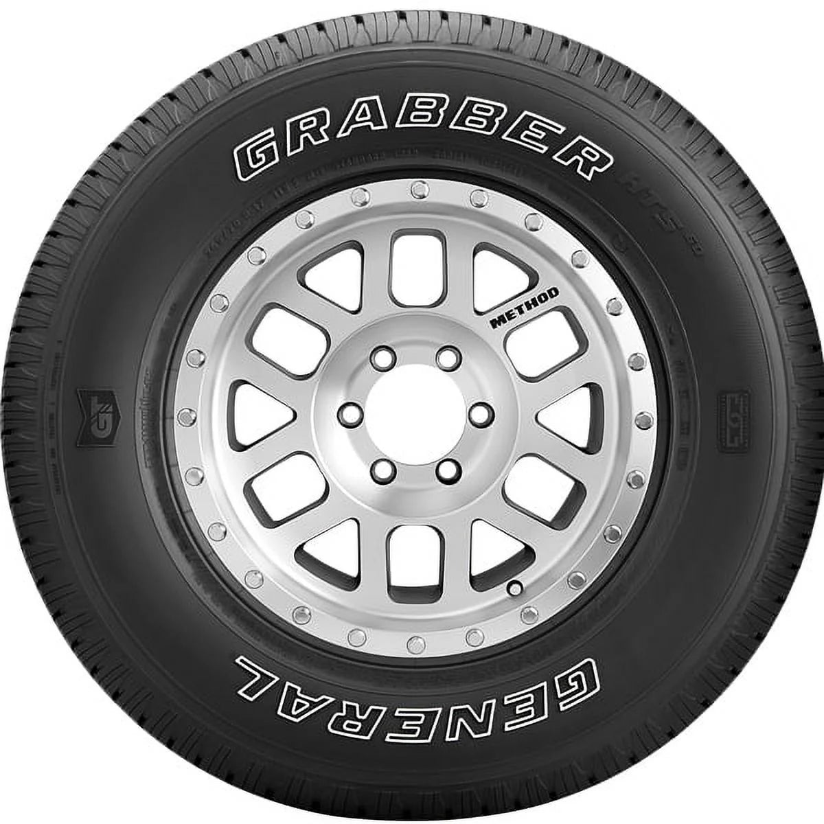 LT275/65R18 General Grabber HTS60 HTS - 60 All Season 123/120S E/10 OWL LT Tires - Gun Hill Tire House (WTW - WHOLESALE TIRES & WHEELS)