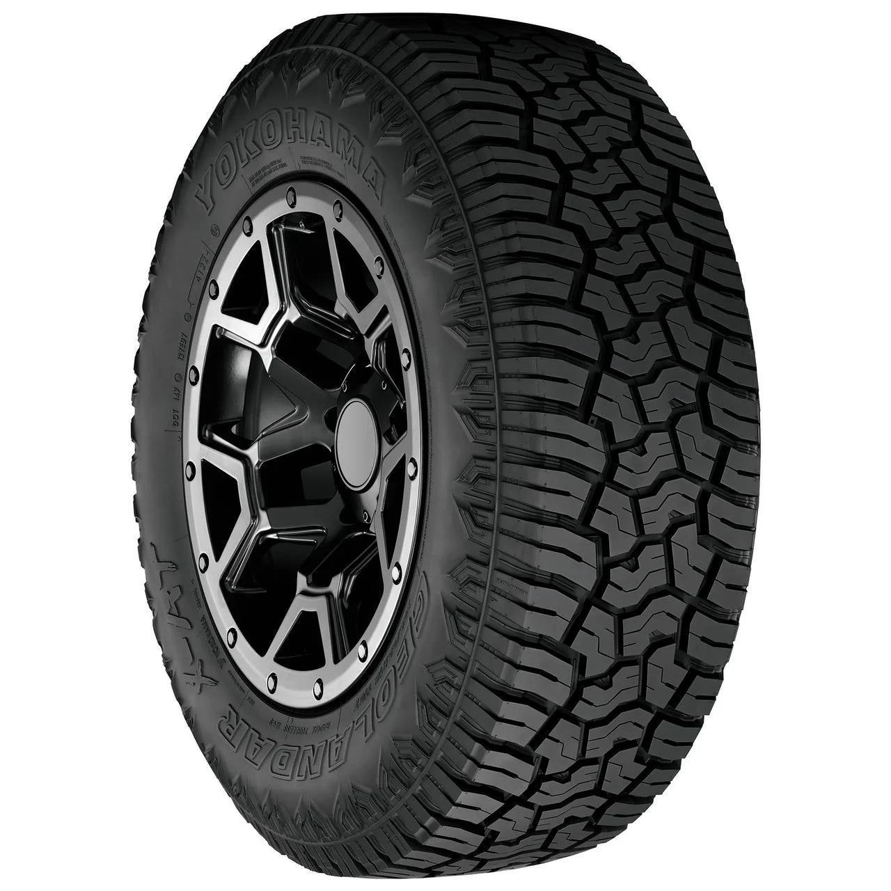 LT285/65R20 Yokohama Geolandar X - AT All Terrain 127/124Q E Light Truck Tire - Gun Hill Tire House (WTW - WHOLESALE TIRES & WHEELS)