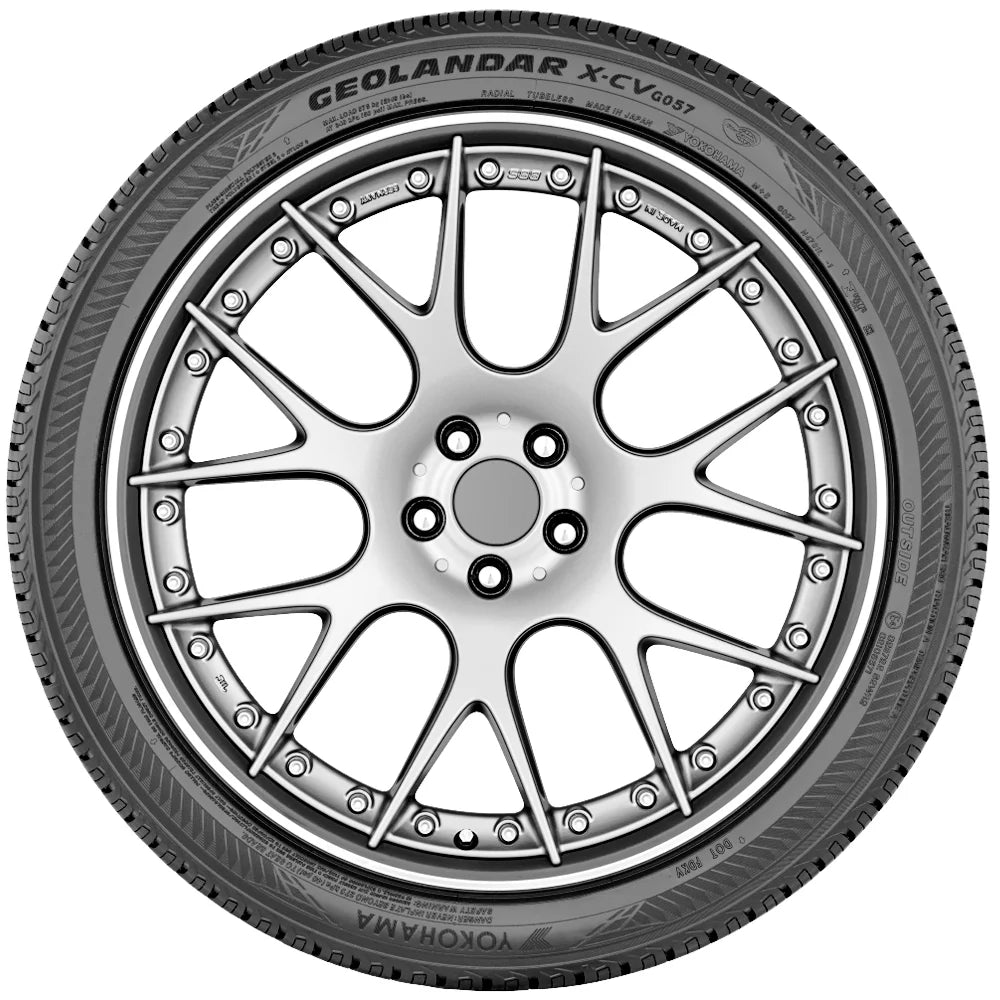275/55R19 Yokohama Geolandar X - CV All Season 111W Suv/Crossover Tire - Gun Hill Tire House (WTW - WHOLESALE TIRES & WHEELS)