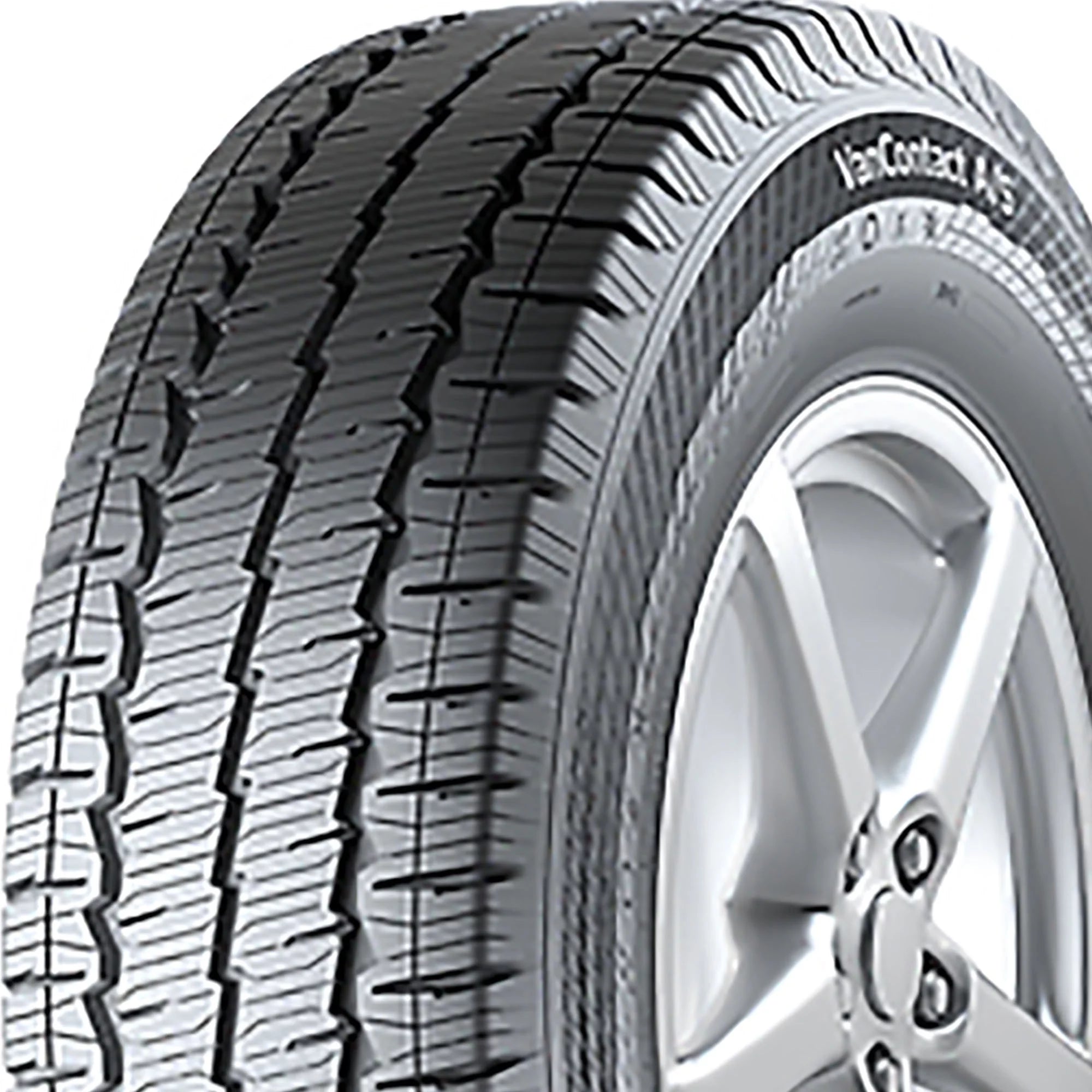 195/75R16C Continental Vancontact A/S All Season 107/105R D Light Truck Tire - Gun Hill Tire House (WTW - WHOLESALE TIRES & WHEELS)