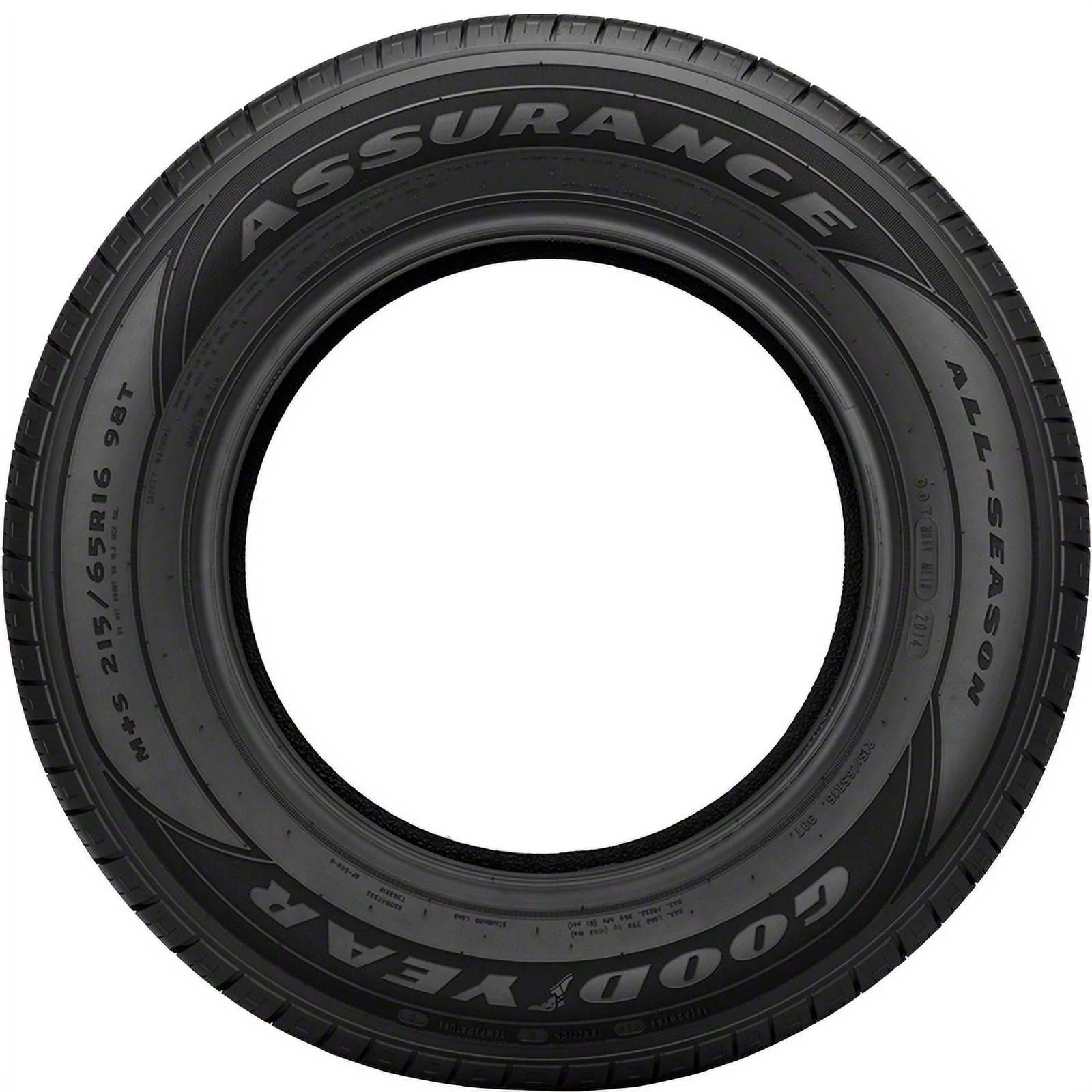 215/60R16 Goodyear Assurance All - Season All Season 95T Passenger Tire - Gun Hill Tire House (WTW - WHOLESALE TIRES & WHEELS)