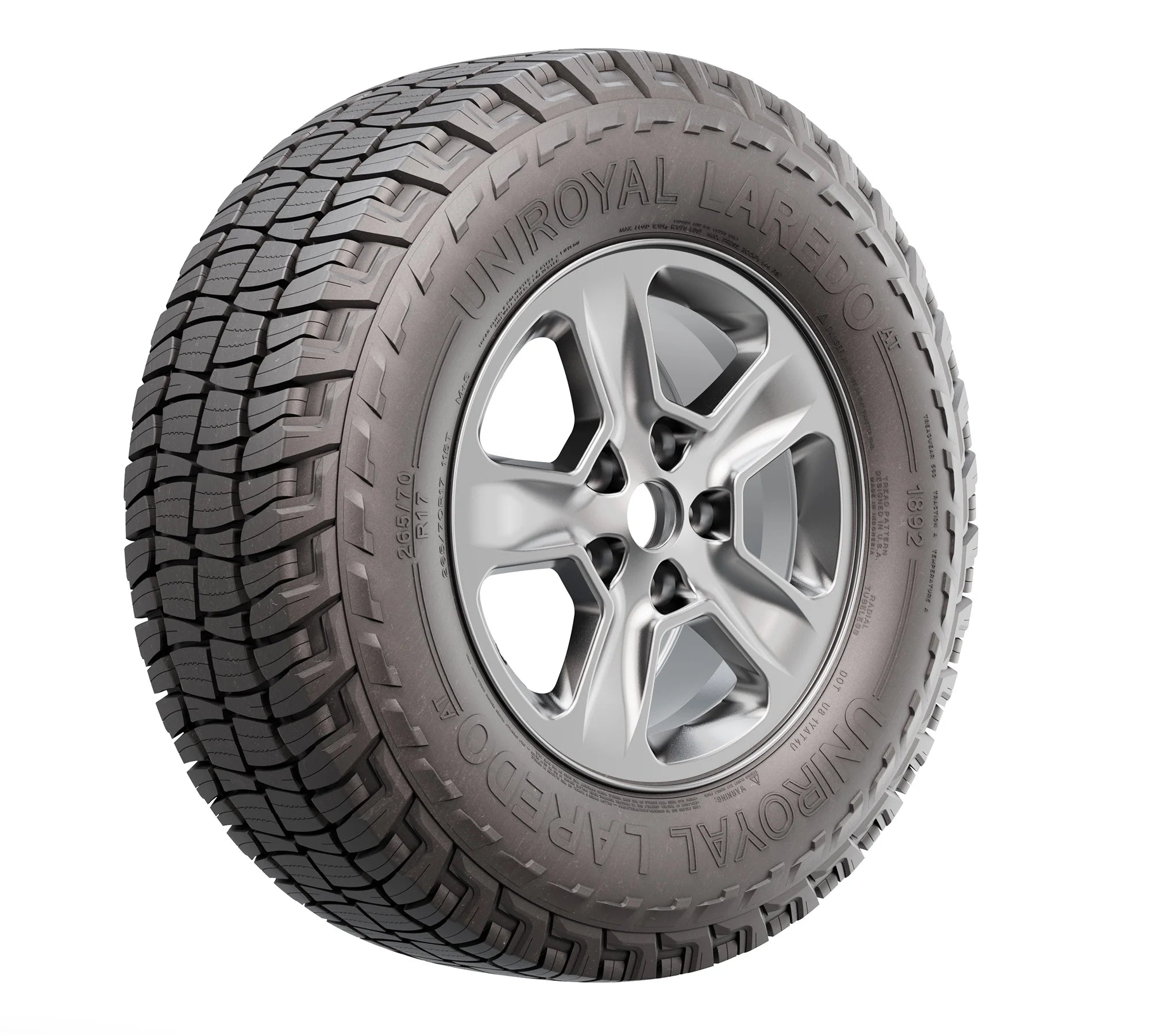 275/60R20 Uniroyal Laredo at All Season 115T Light Truck Tire - Gun Hill Tire House (WTW - WHOLESALE TIRES & WHEELS)