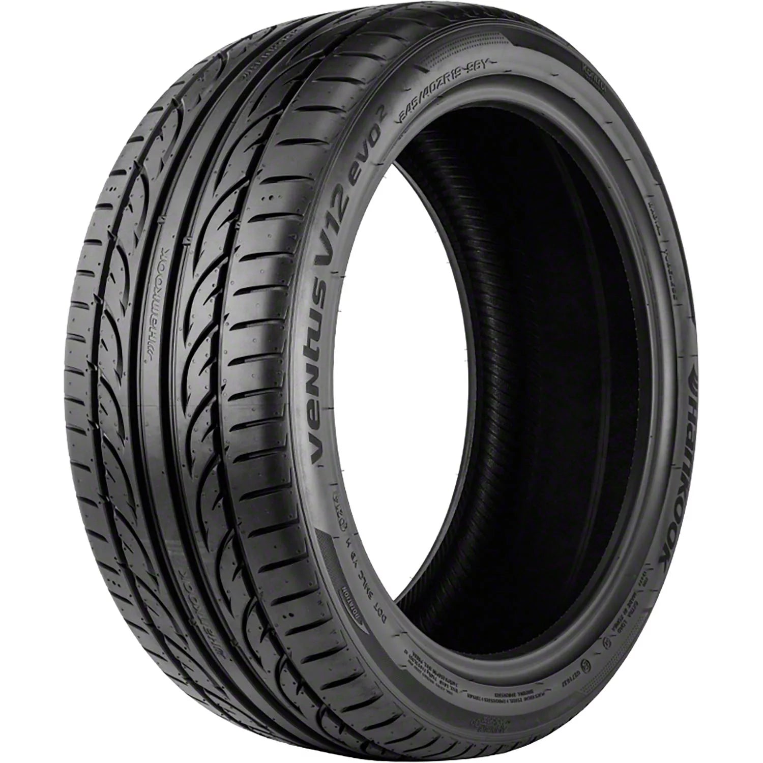 265/35R18 Hankook Ventus V12 Evo2 (K120) 97 Y Tire - Gun Hill Tire House (WTW - WHOLESALE TIRES & WHEELS)
