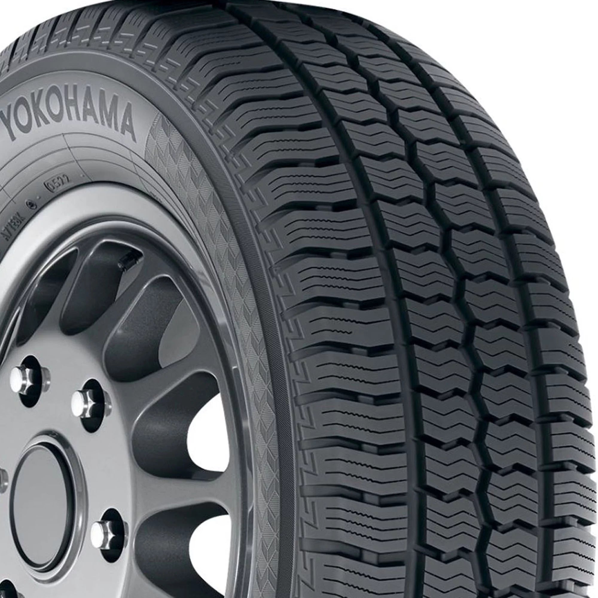 195/70R15C/8 Yokohama Bluearth - Van All Season RY61 104/102T BW All Season Tire - Gun Hill Tire House (WTW - WHOLESALE TIRES & WHEELS)