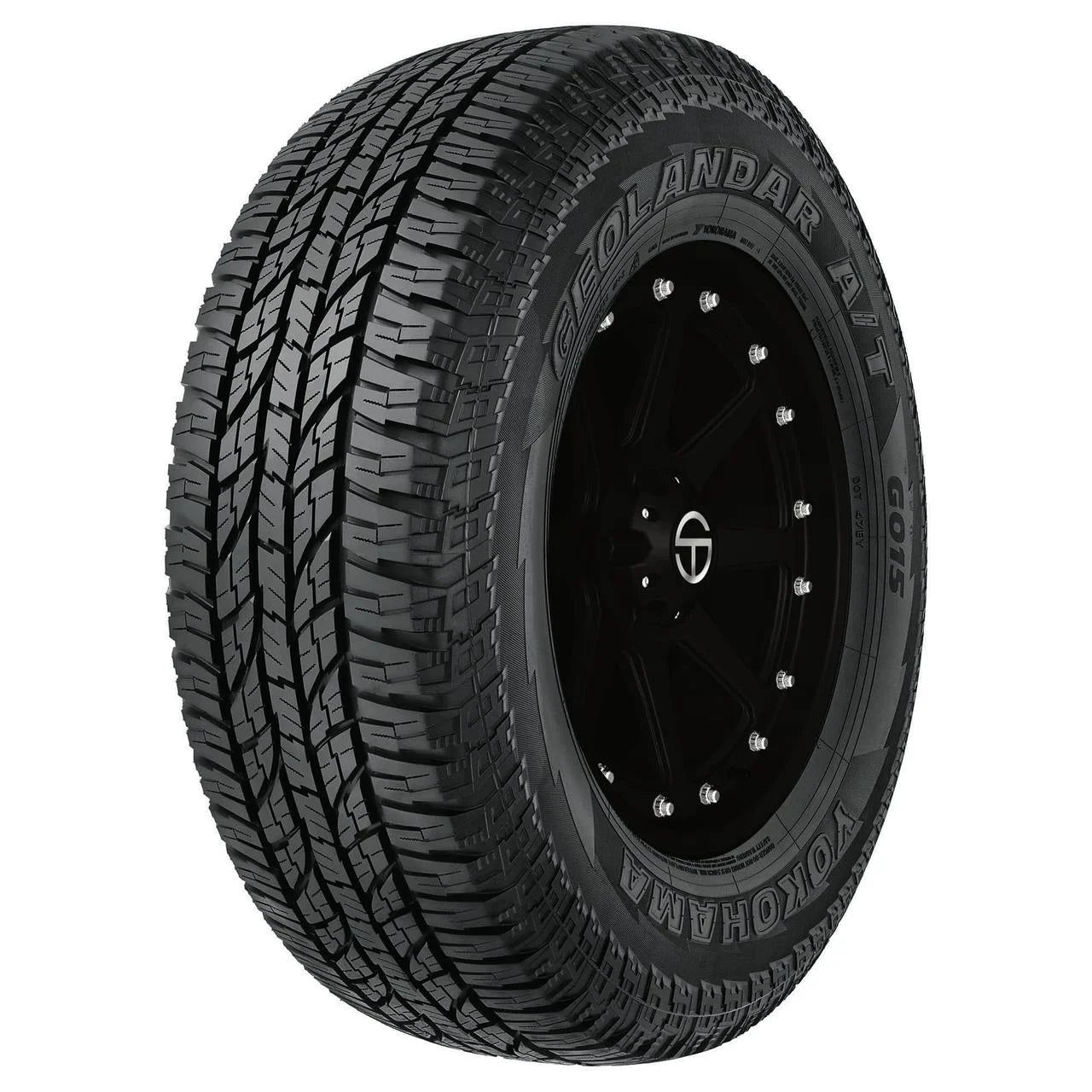 255/70R18 Yokohama Geolandar A/T G015 113H RBL All Weather Tire - Gun Hill Tire House (WTW - WHOLESALE TIRES & WHEELS)