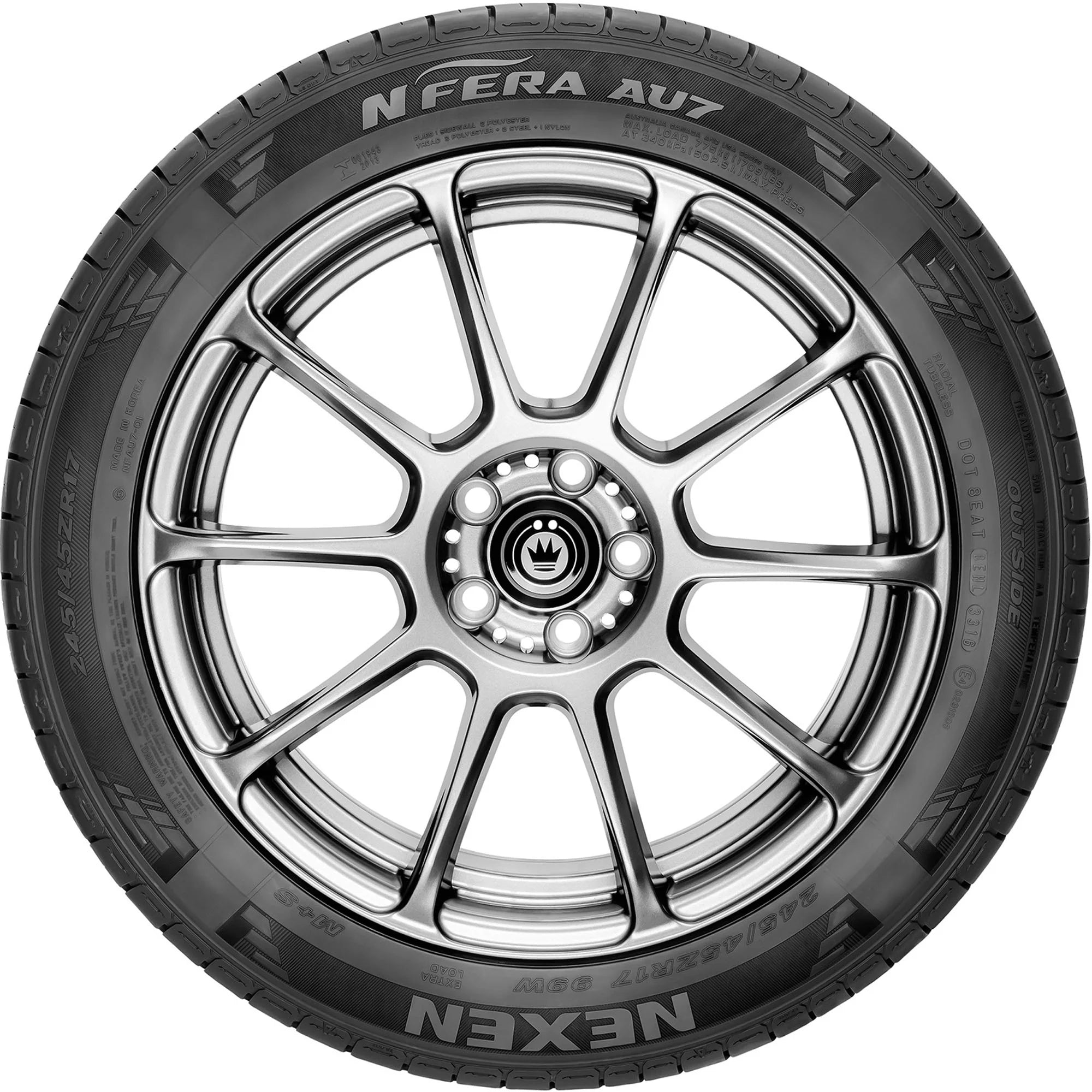 255/35R19 Nexen N'Fera AU7 All Season 96Y XL Passenger Tire - Gun Hill Tire House (WTW - WHOLESALE TIRES & WHEELS)