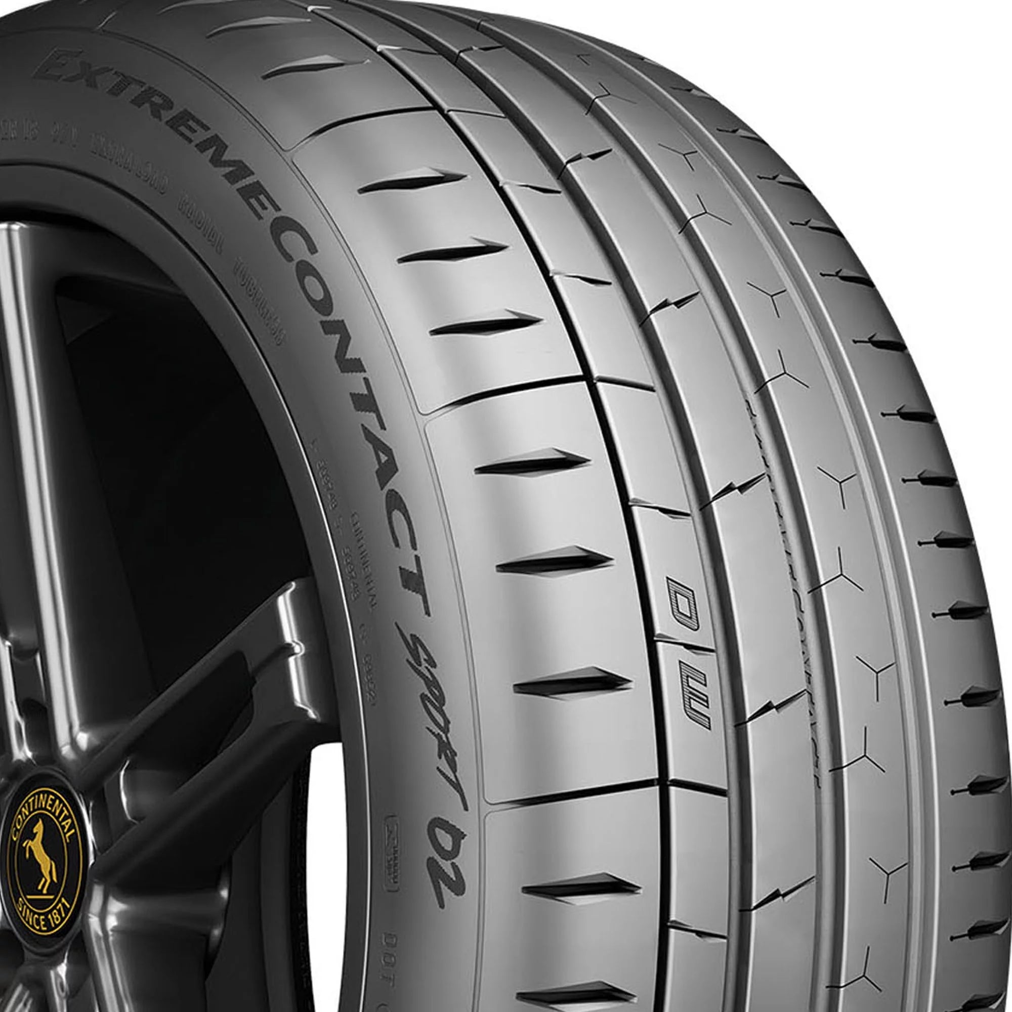 235/35ZR20 Continental Extremecontact Sport 02 Summer 88Y Passenger Tire - Gun Hill Tire House (WTW - WHOLESALE TIRES & WHEELS)