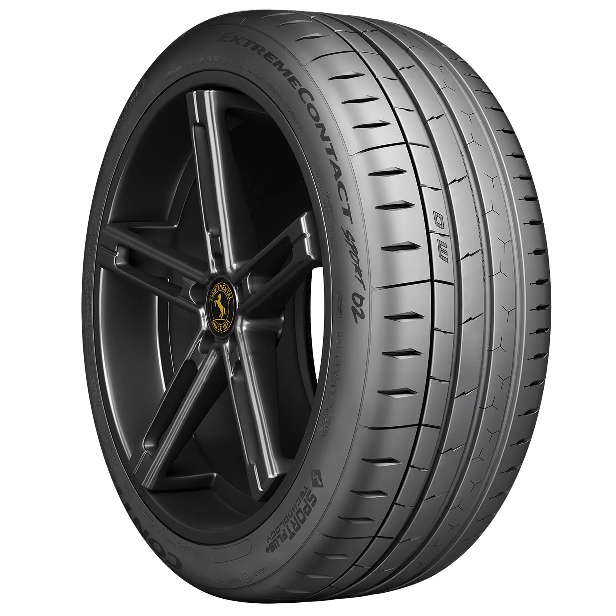 285/35ZR19 Continental Extremecontact Sport 02 Summer 99Y Passenger Tire - Gun Hill Tire House (WTW - WHOLESALE TIRES & WHEELS)
