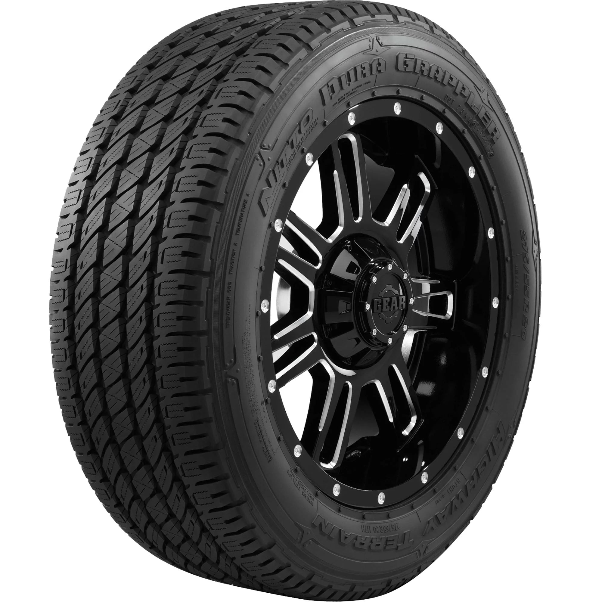 P265/70R17 Nitto Dura Grappler Highway 113S Light Truck Tire - Gun Hill Tire House (WTW - WHOLESALE TIRES & WHEELS)