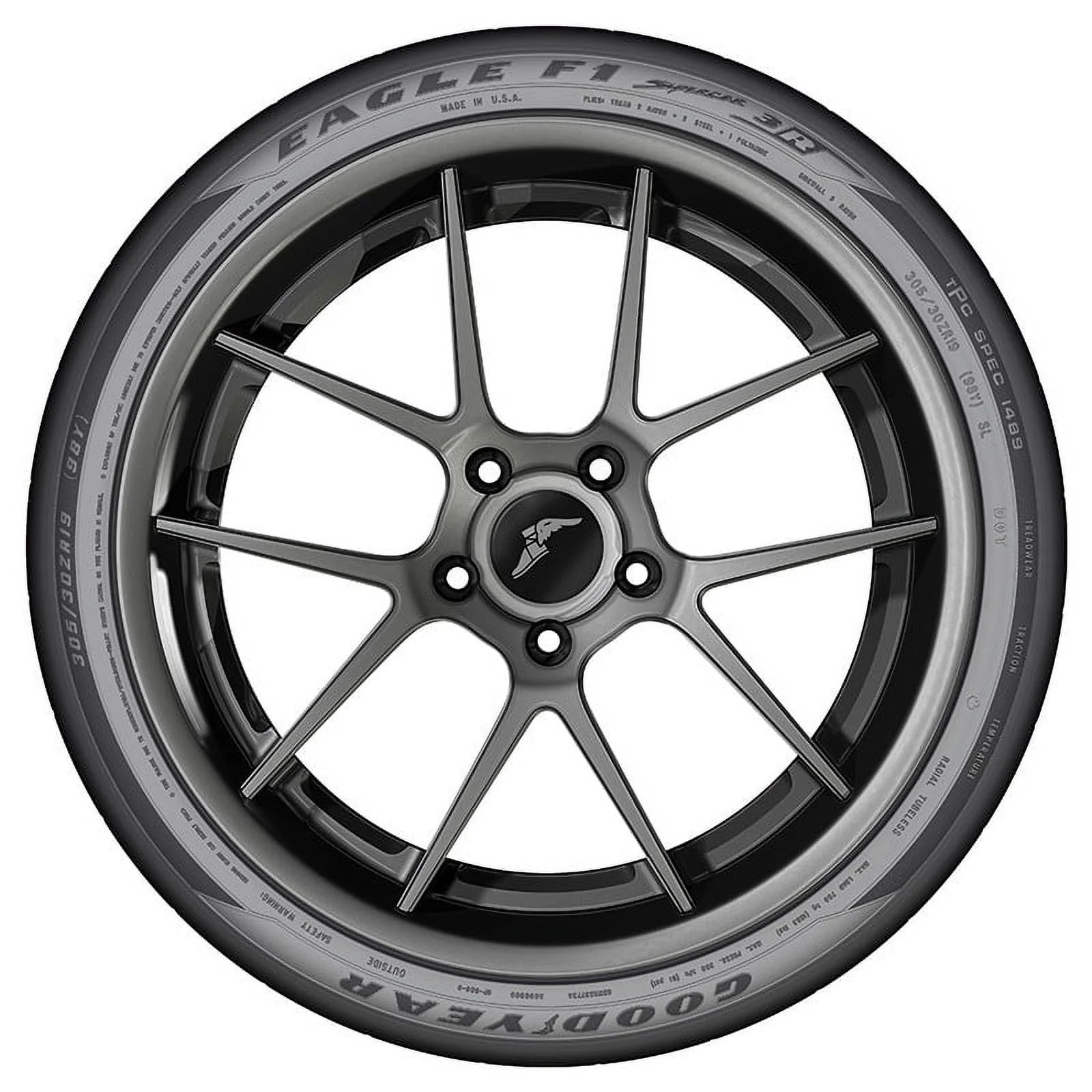 245/40R18 Goodyear Eagle F1 Supercar 3R 97Y XL Tire - Gun Hill Tire House (WTW - WHOLESALE TIRES & WHEELS)