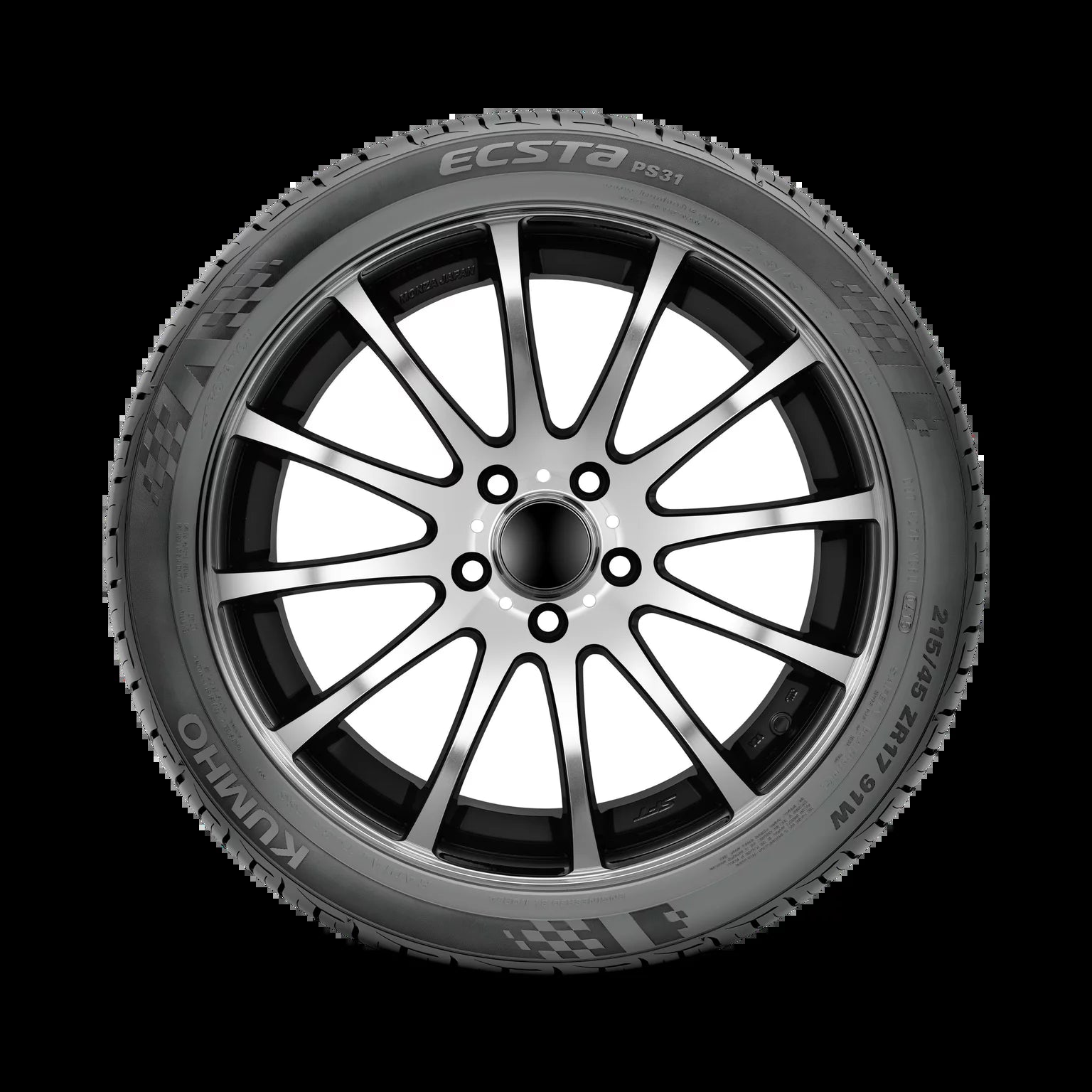 205/50R15 Kumho Ecsta PS31 Summer Performance Tire - 86V - Gun Hill Tire House (WTW - WHOLESALE TIRES & WHEELS)