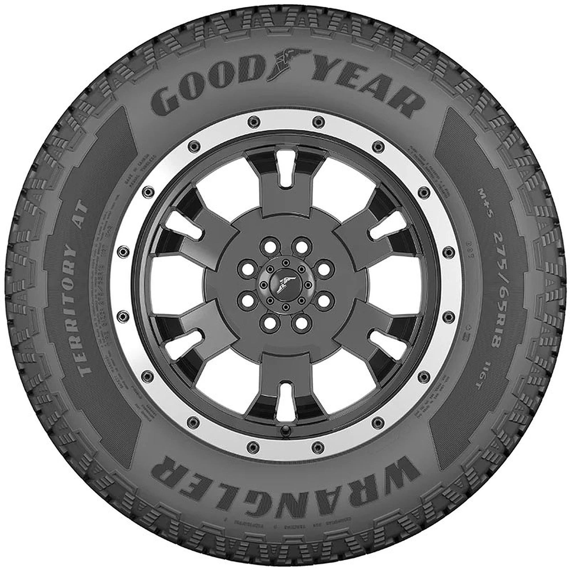 275/65R18 Goodyear Wrangler Territory at All Terrain 116T Light Truck Tire - Gun Hill Tire House (WTW - WHOLESALE TIRES & WHEELS)