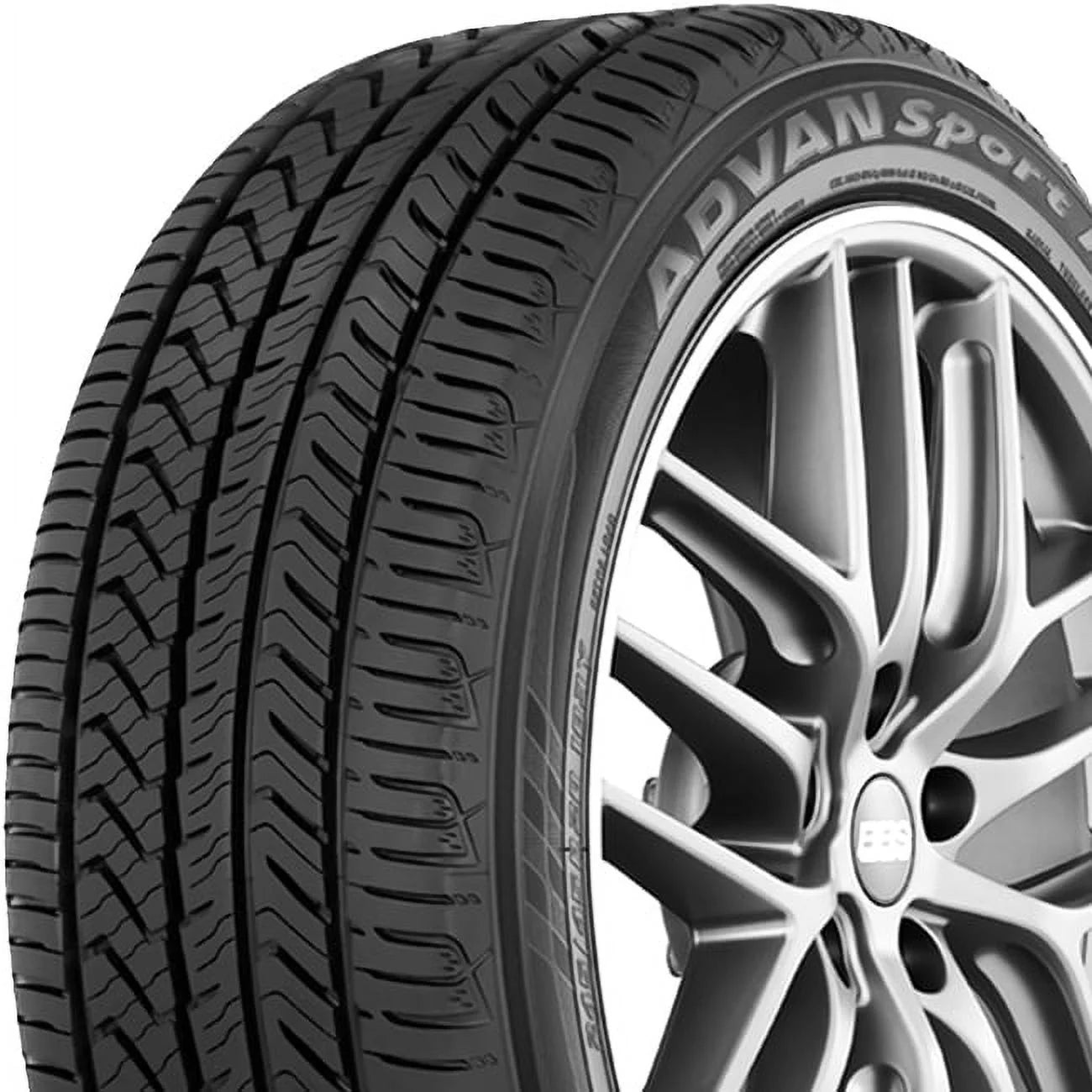 205/50R17XL Yokohama Advan Sport A/S+ 93W BW All Season Tire - Gun Hill Tire House (WTW - WHOLESALE TIRES & WHEELS)