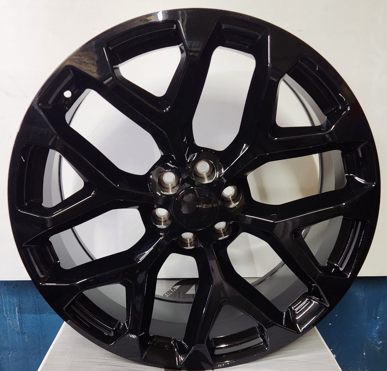 FP STYLE 203 201 22x9 6x139.7 GLOSS BLACK - Gun Hill Tire House (WTW - WHOLESALE TIRES & WHEELS)