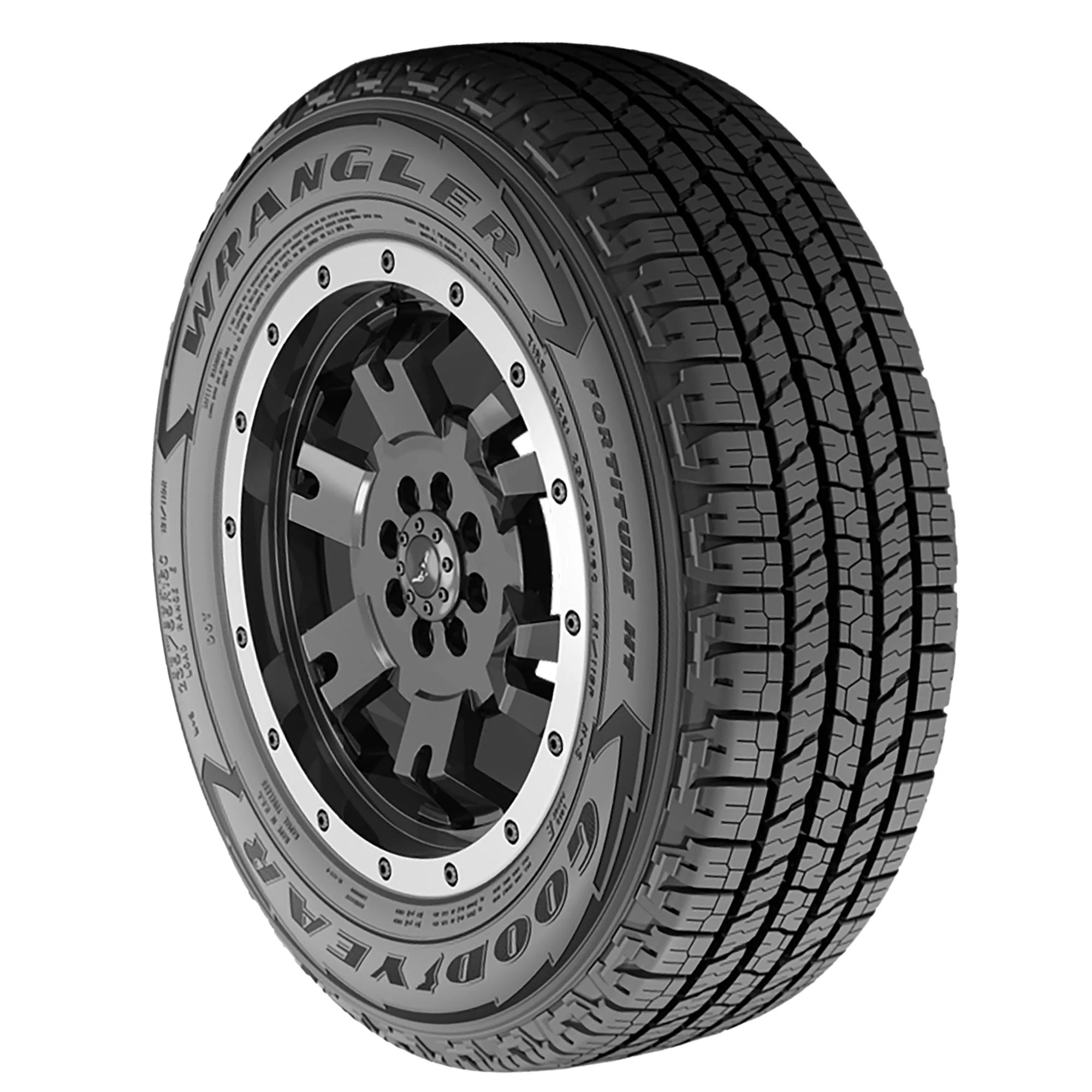 265/70R16 Goodyear Wrangler Fortitude HT All Season 112T Light Truck Tire - Gun Hill Tire House (WTW - WHOLESALE TIRES & WHEELS)