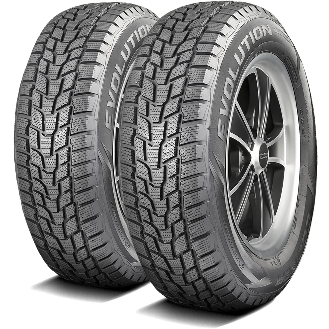 215/55R17 Cooper Evolution Winter Winter 94H Passenger Tire - Gun Hill Tire House (WTW - WHOLESALE TIRES & WHEELS)
