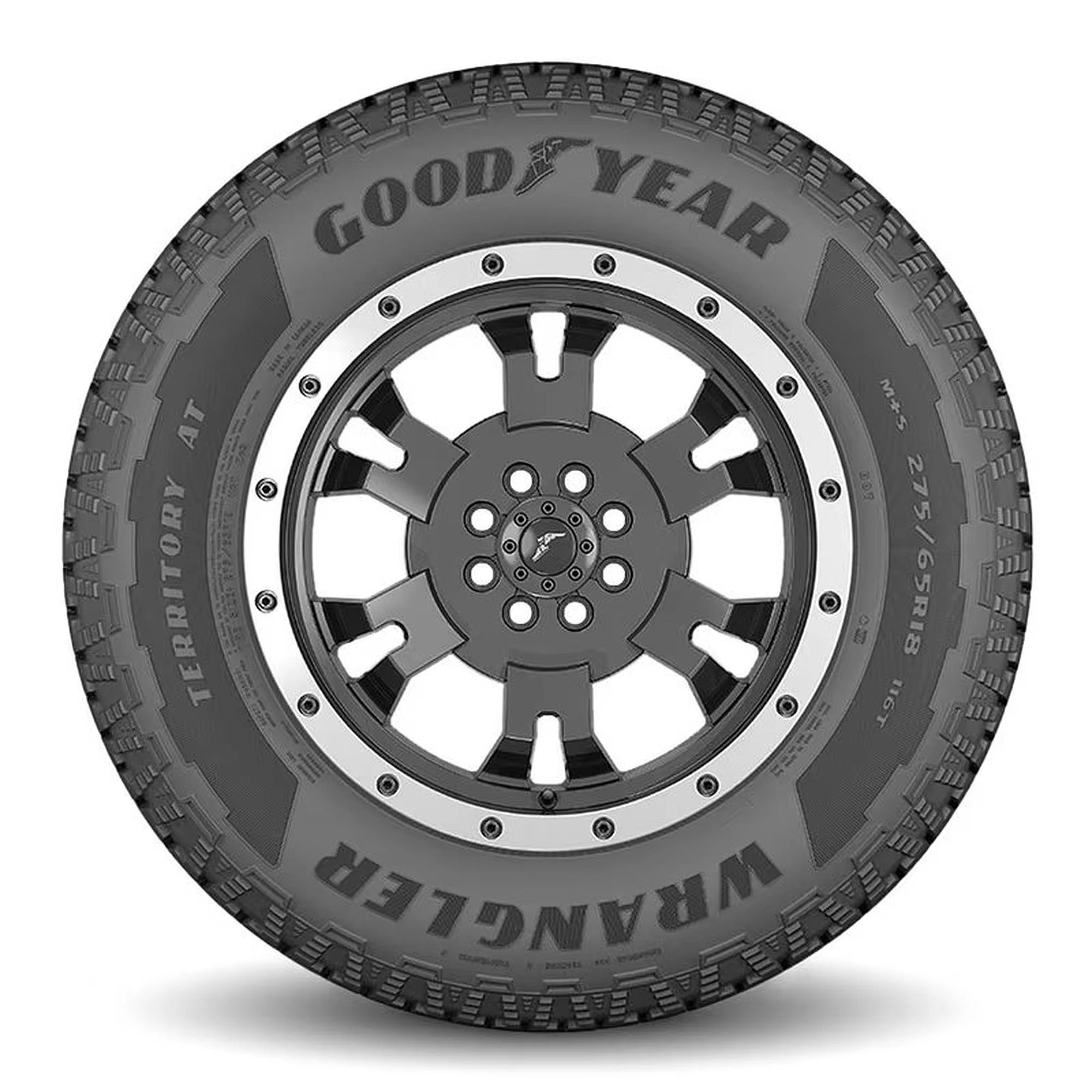 265/70R18 Goodyear Wrangler Territory AT/S All Terrain 116T Passenger Tire - Gun Hill Tire House (WTW - WHOLESALE TIRES & WHEELS)