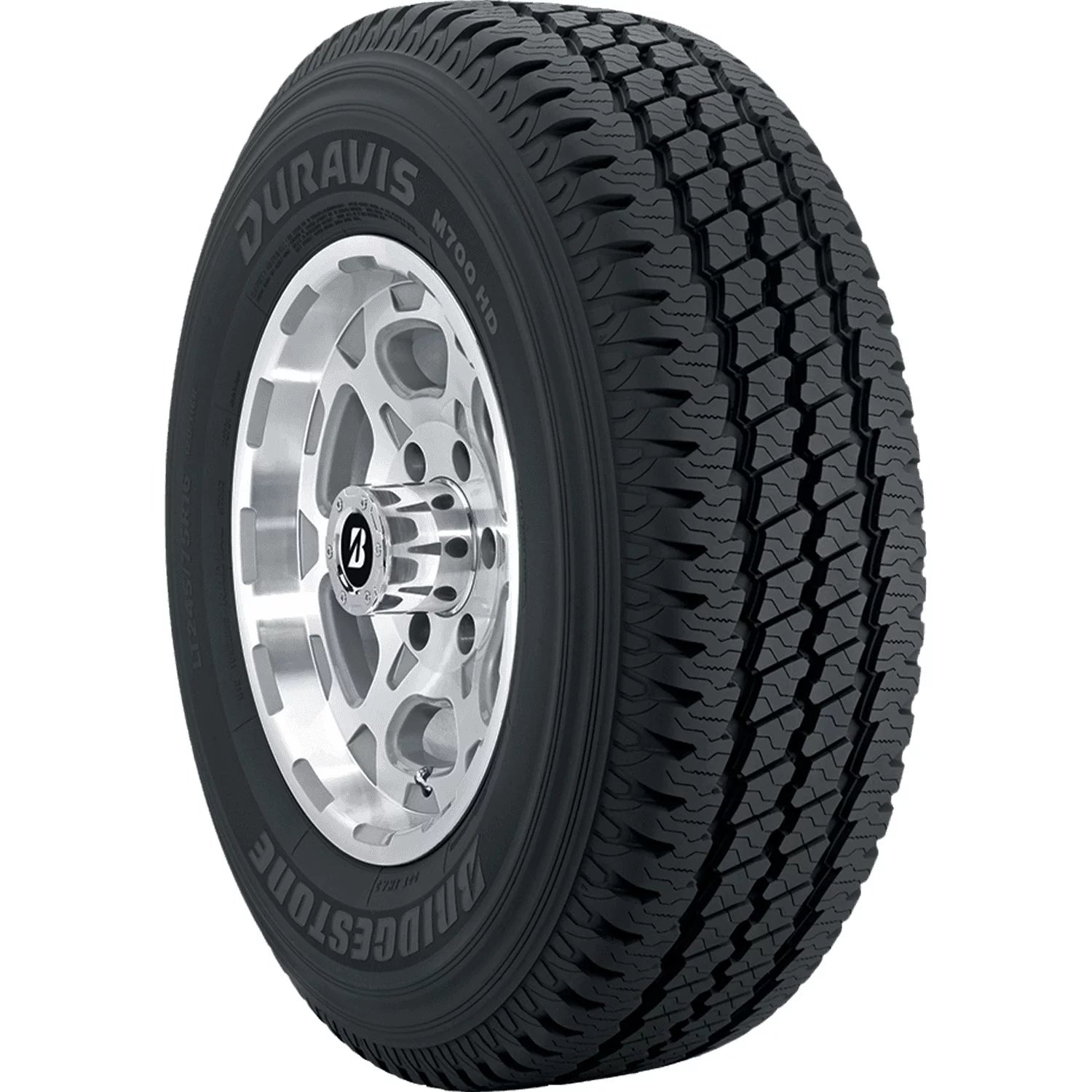 LT245/75R16 Bridgestone Duravis M700 HD All Terrain 120/116R E Light Truck Tire - Gun Hill Tire House (WTW - WHOLESALE TIRES & WHEELS)