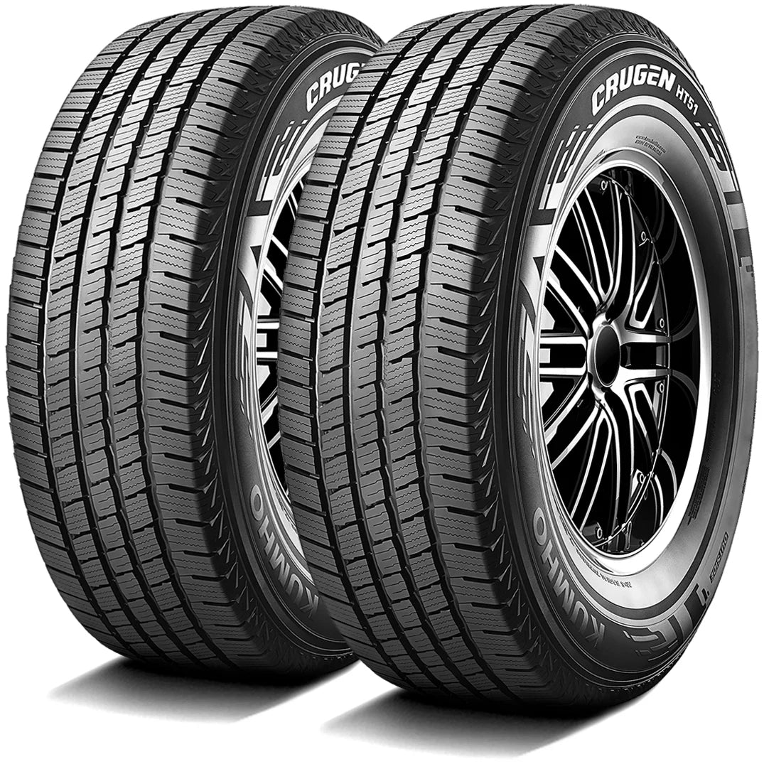 245/60R18 Kumho Crugen HT51 All Season 105T Light Truck Tire - Gun Hill Tire House (WTW - WHOLESALE TIRES & WHEELS)