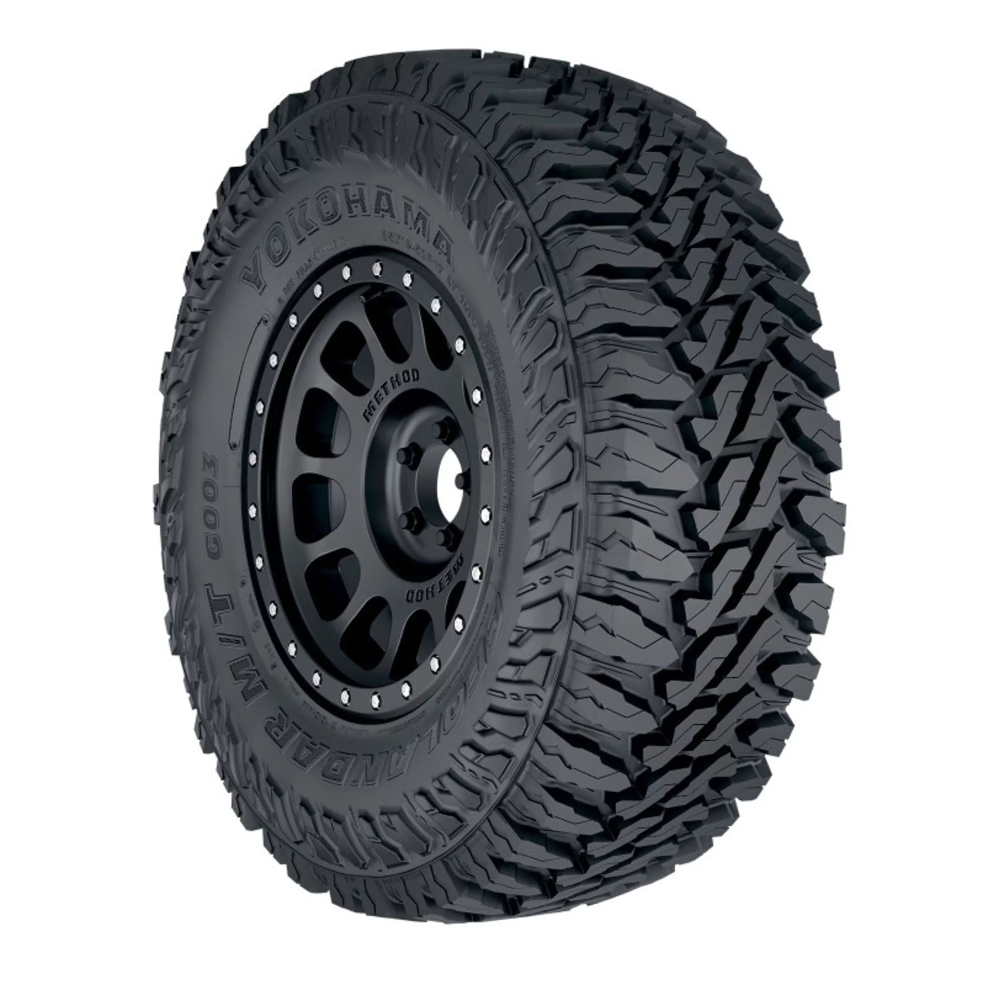 LT285/75R18 Yokohama Geolandar M/T G003 Mud Terrain 129/126Q E Light Truck Tire - Gun Hill Tire House (WTW - WHOLESALE TIRES & WHEELS)