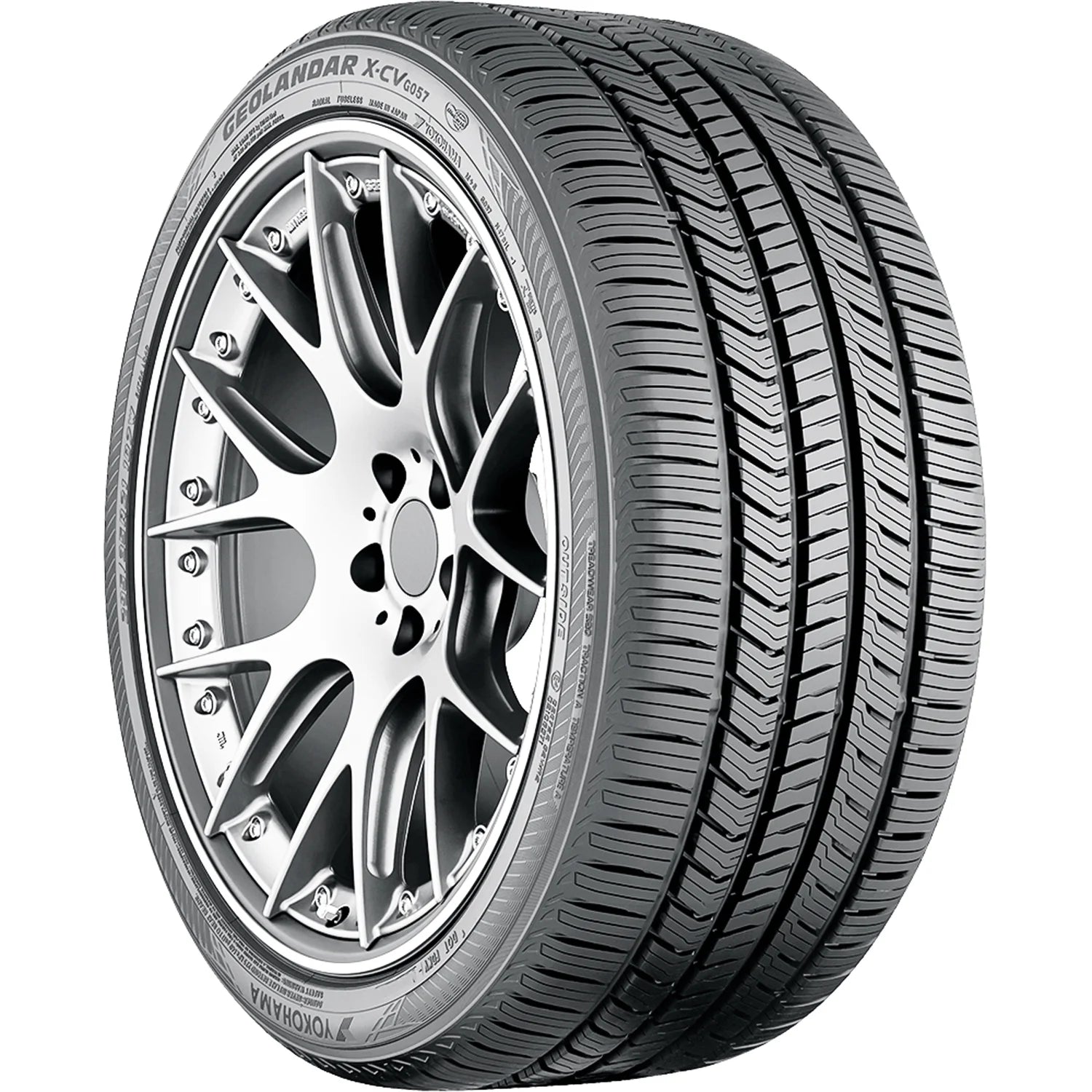 275/55R19 Yokohama Geolandar X - CV All Season 111W Suv/Crossover Tire - Gun Hill Tire House (WTW - WHOLESALE TIRES & WHEELS)
