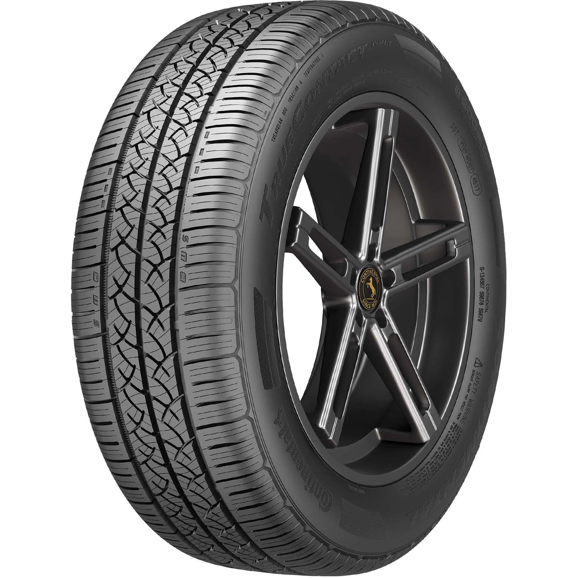 205/55R16 Continental Truecontact Tour 91 H All - Season Passenger Tire - Gun Hill Tire House (WTW - WHOLESALE TIRES & WHEELS)