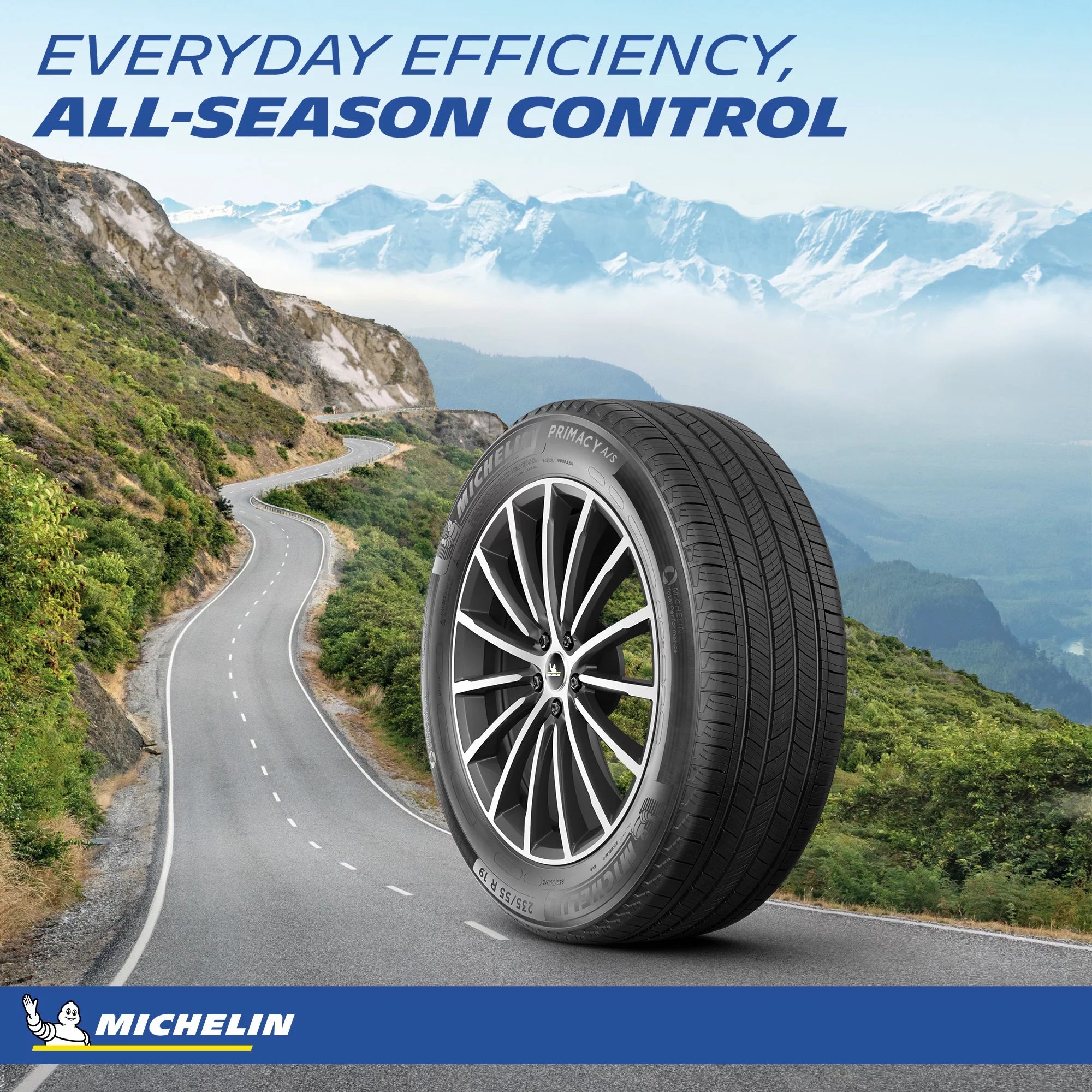 215/60R17 Michelin Primacy A/S 96H Tire - Gun Hill Tire House (WTW - WHOLESALE TIRES & WHEELS)