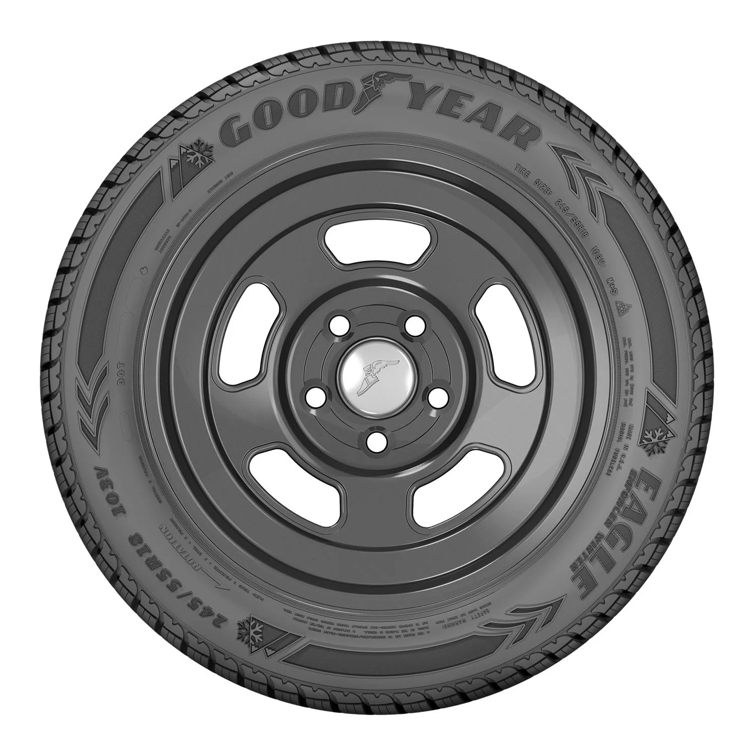 245/55R18 Goodyear Eagle Enforcer Winter Winter 103V Passenger Tire - Gun Hill Tire House (WTW - WHOLESALE TIRES & WHEELS)