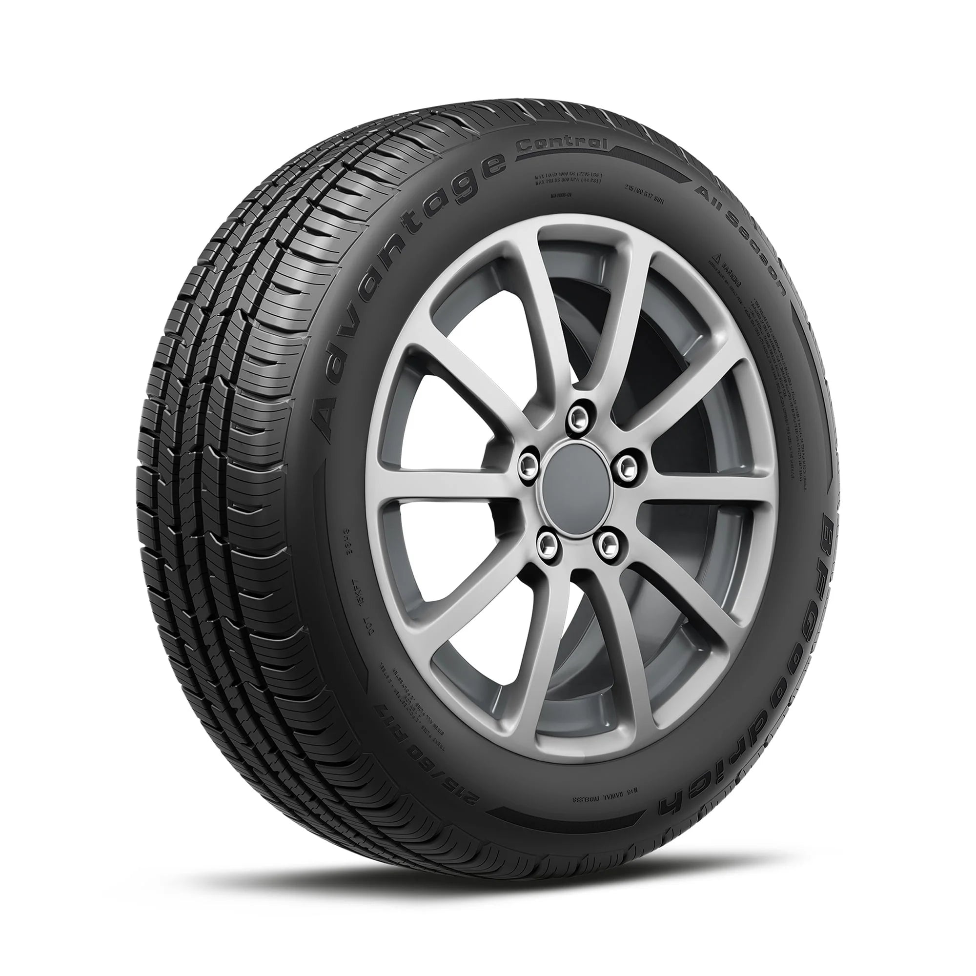 255/60R19 Bfgoodrich Advantage Control All - Season 109H Tire - Gun Hill Tire House (WTW - WHOLESALE TIRES & WHEELS)
