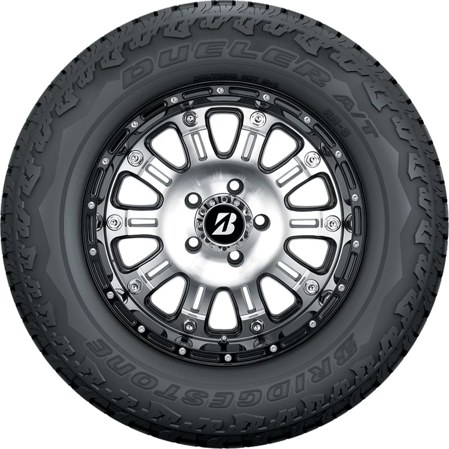 LT275/65R20 Bridgestone Dueler A/T RH - S All Terrain 126R E Light Truck Tire - Gun Hill Tire House (WTW - WHOLESALE TIRES & WHEELS)