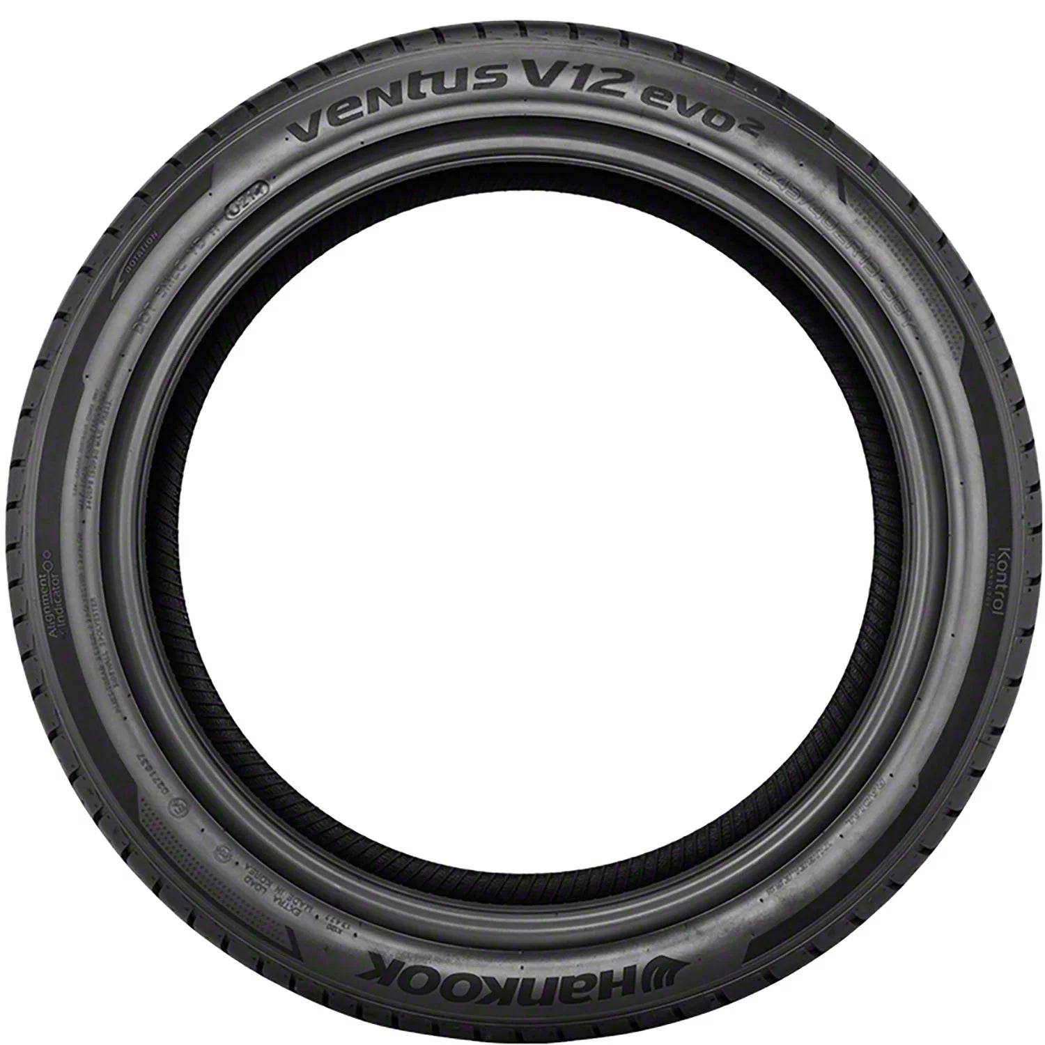 265/35R18 Hankook Ventus V12 Evo2 (K120) 97 Y Tire - Gun Hill Tire House (WTW - WHOLESALE TIRES & WHEELS)