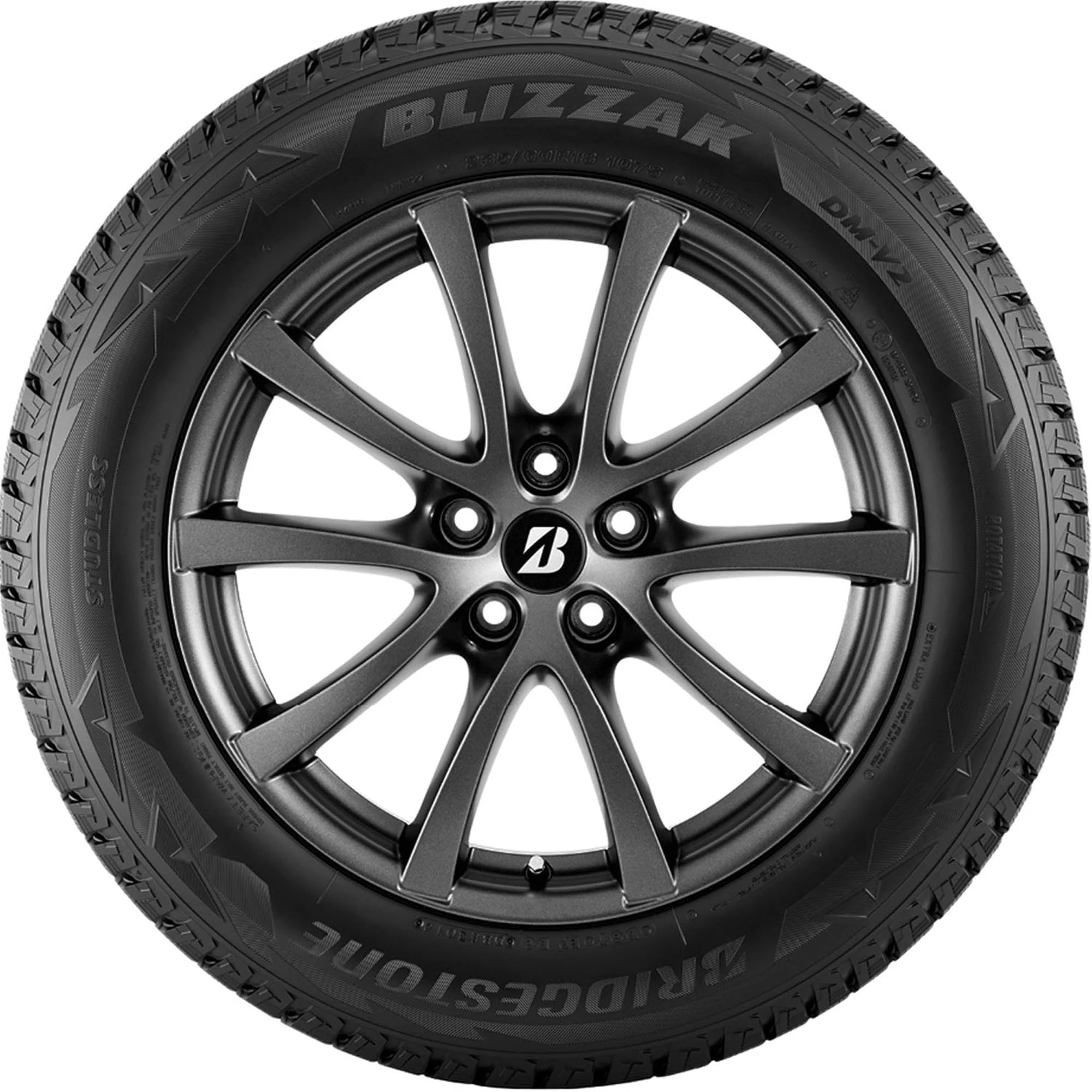 235/75R15 Bridgestone Blizzak DM - V2 Winter 109R XL Light Truck Tire - Gun Hill Tire House (WTW - WHOLESALE TIRES & WHEELS)