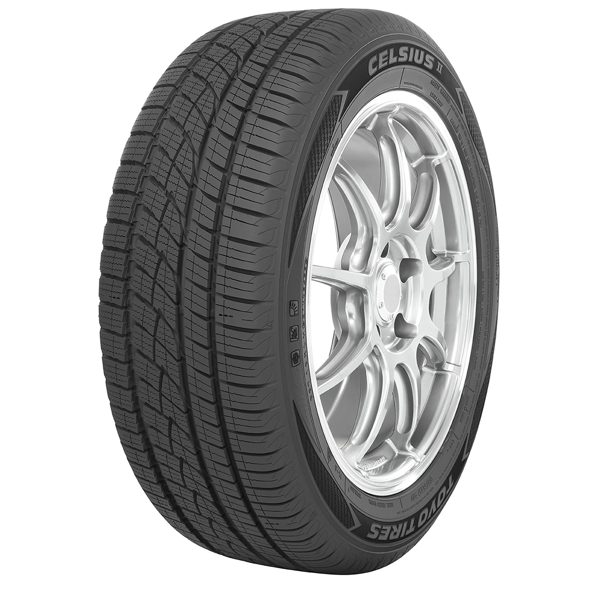 245/45R18 Toyo Celsius II All Weather 100V XL Passenger Tire - Gun Hill Tire House (WTW - WHOLESALE TIRES & WHEELS)