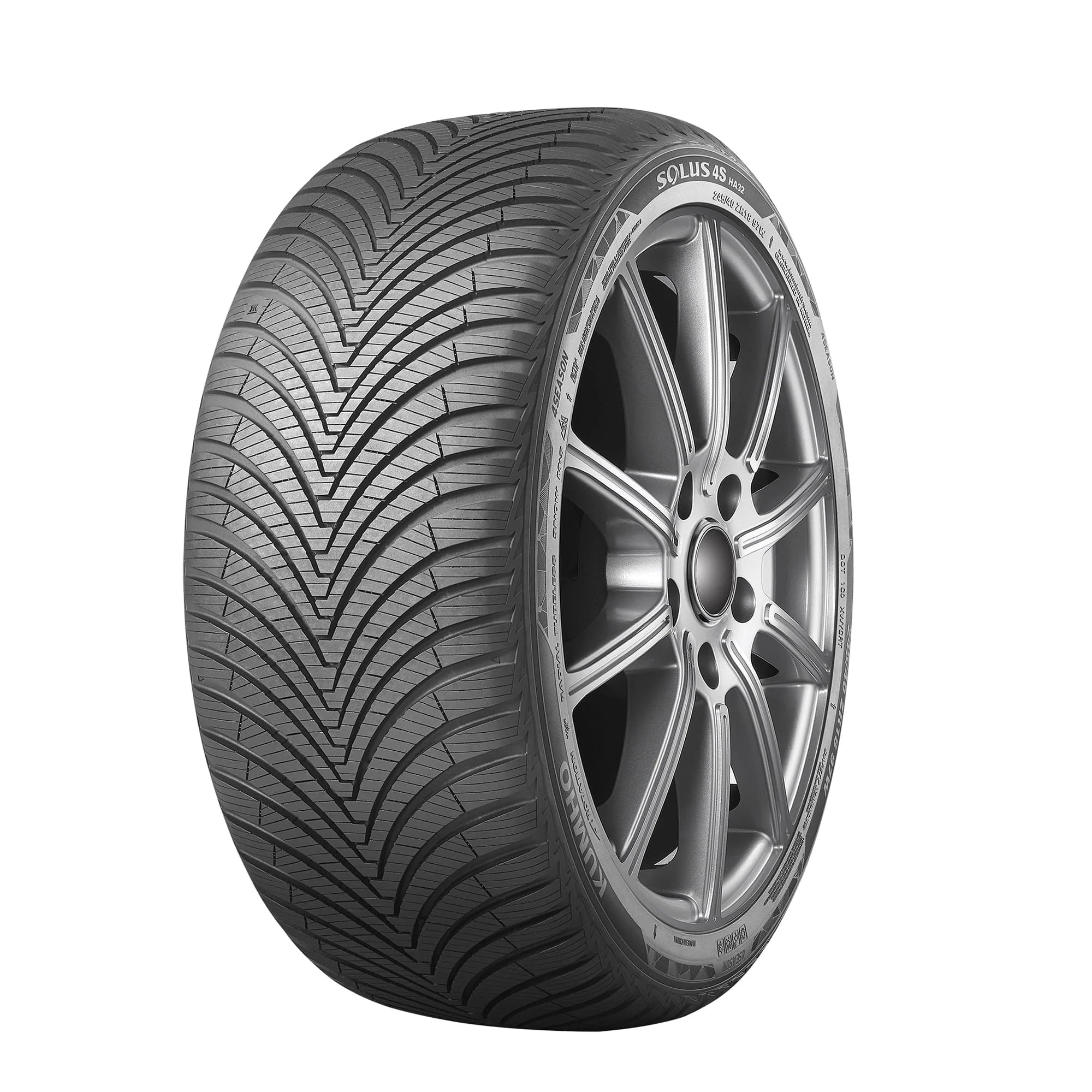 245/45R18 Kumho Solus HA32 All Weather 100W XL Passenger Tire - Gun Hill Tire House (WTW - WHOLESALE TIRES & WHEELS)