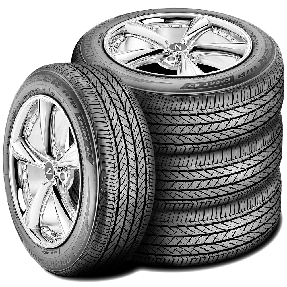 245/50R19 Bridgestone Dueler HP Sport as RFT All Season 105H XL Passenger Tire - Gun Hill Tire House (WTW - WHOLESALE TIRES & WHEELS)