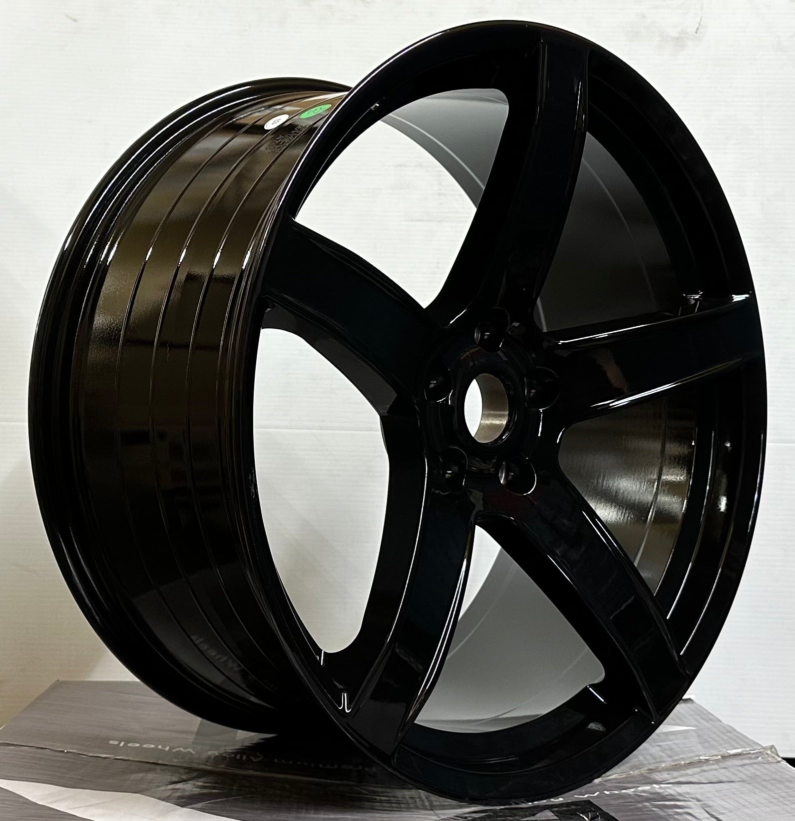 OE - 22002 TRACKHAWK STYLE WHEELS 22x10 5x127 GLOSS BLACK - Gun Hill Tire House (WTW - WHOLESALE TIRES & WHEELS)