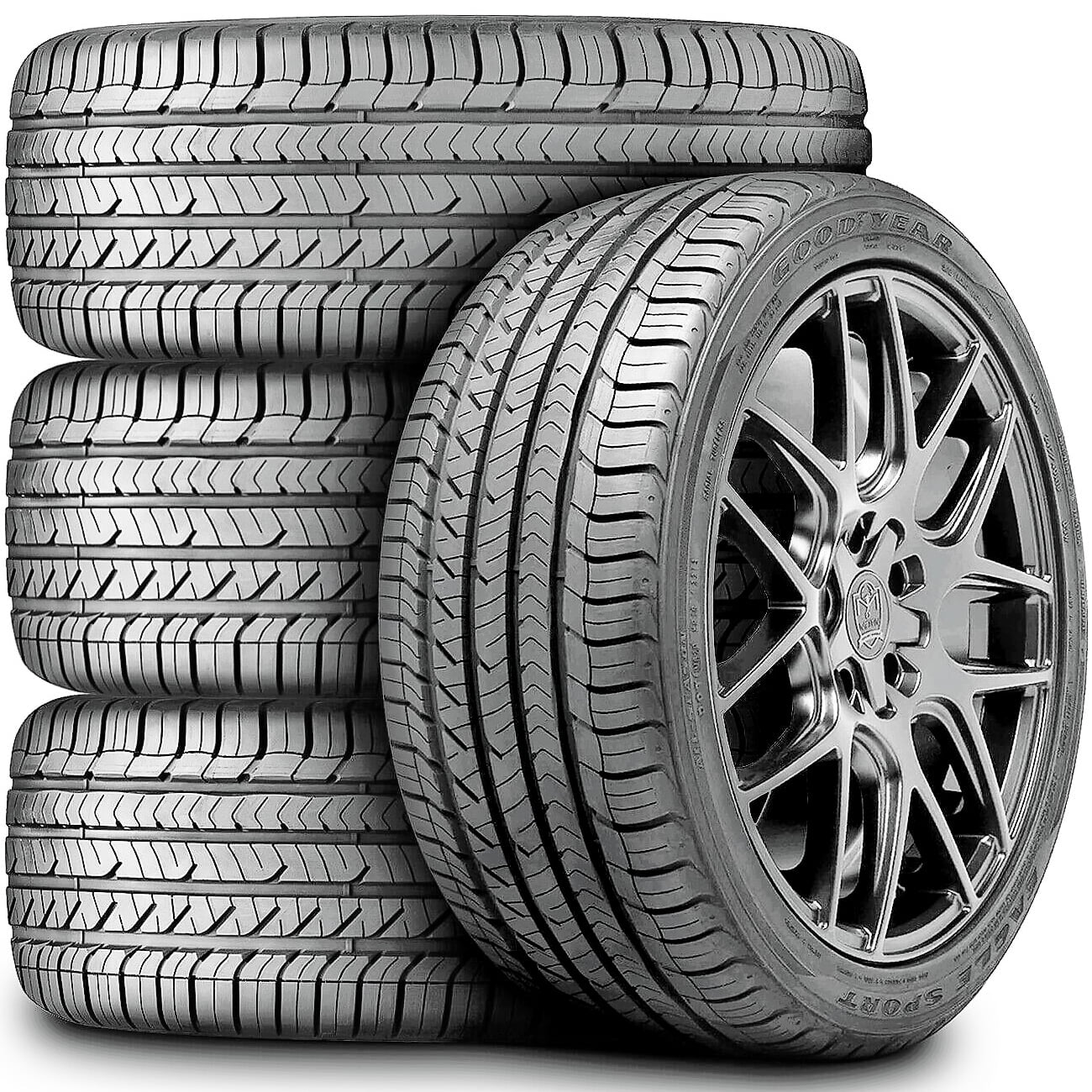 255/60R19 Goodyear Eagle Sport All - Season All Season 109H Passenger Tire - Gun Hill Tire House (WTW - WHOLESALE TIRES & WHEELS)