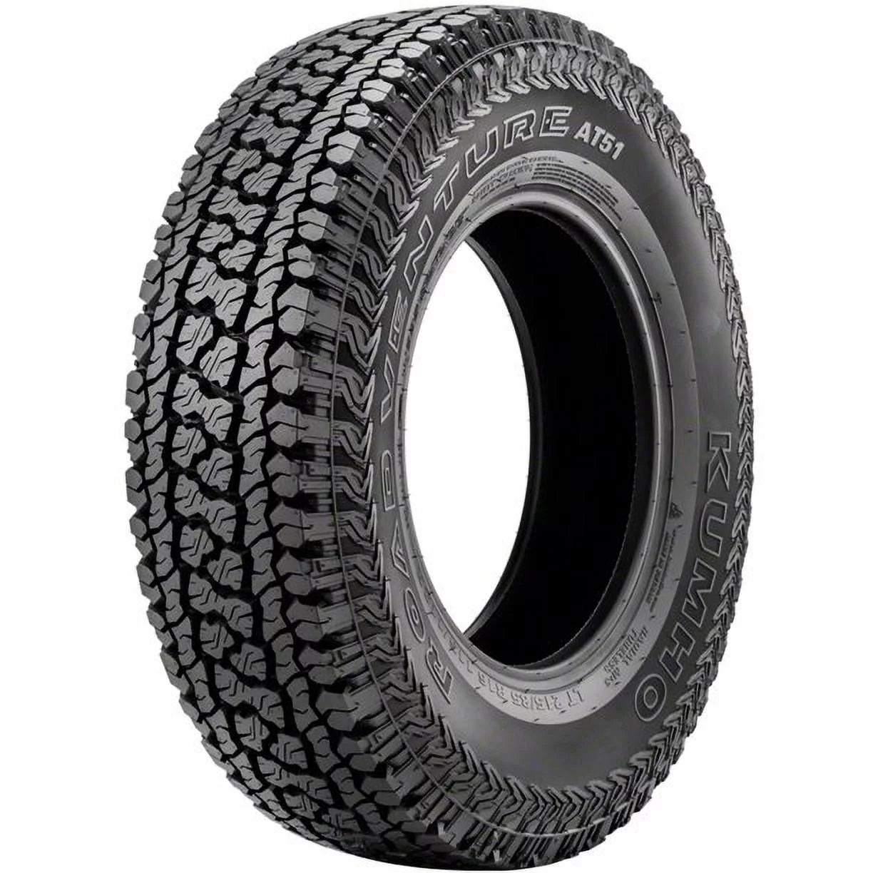 285/55 - 20 Kumho Road Venture AT51 122 R Tire - Gun Hill Tire House (WTW - WHOLESALE TIRES & WHEELS)