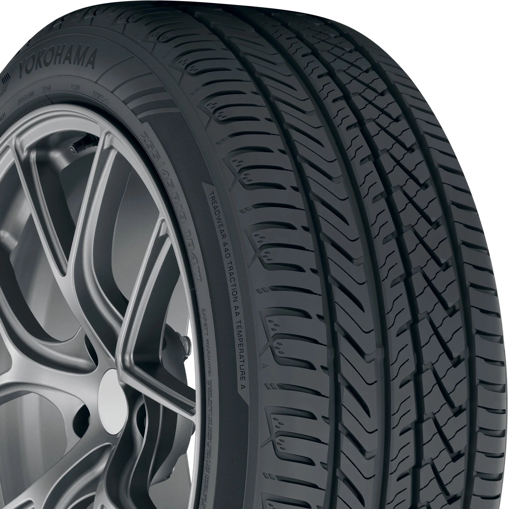 285/40R19 Yokohama Advan Sport EV A/S UHP All Season 107Y XL Passenger Tire - Gun Hill Tire House (WTW - WHOLESALE TIRES & WHEELS)