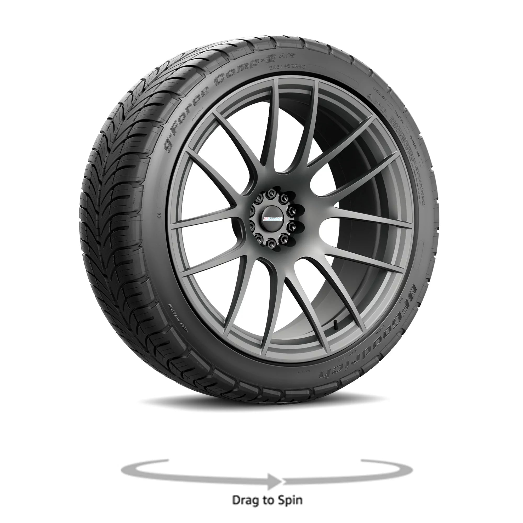 215/45ZR17 BFGoodrich G - Force COMP - 2 A/S+ All Season 91W XL Passenger Tire - Gun Hill Tire House (WTW - WHOLESALE TIRES & WHEELS)