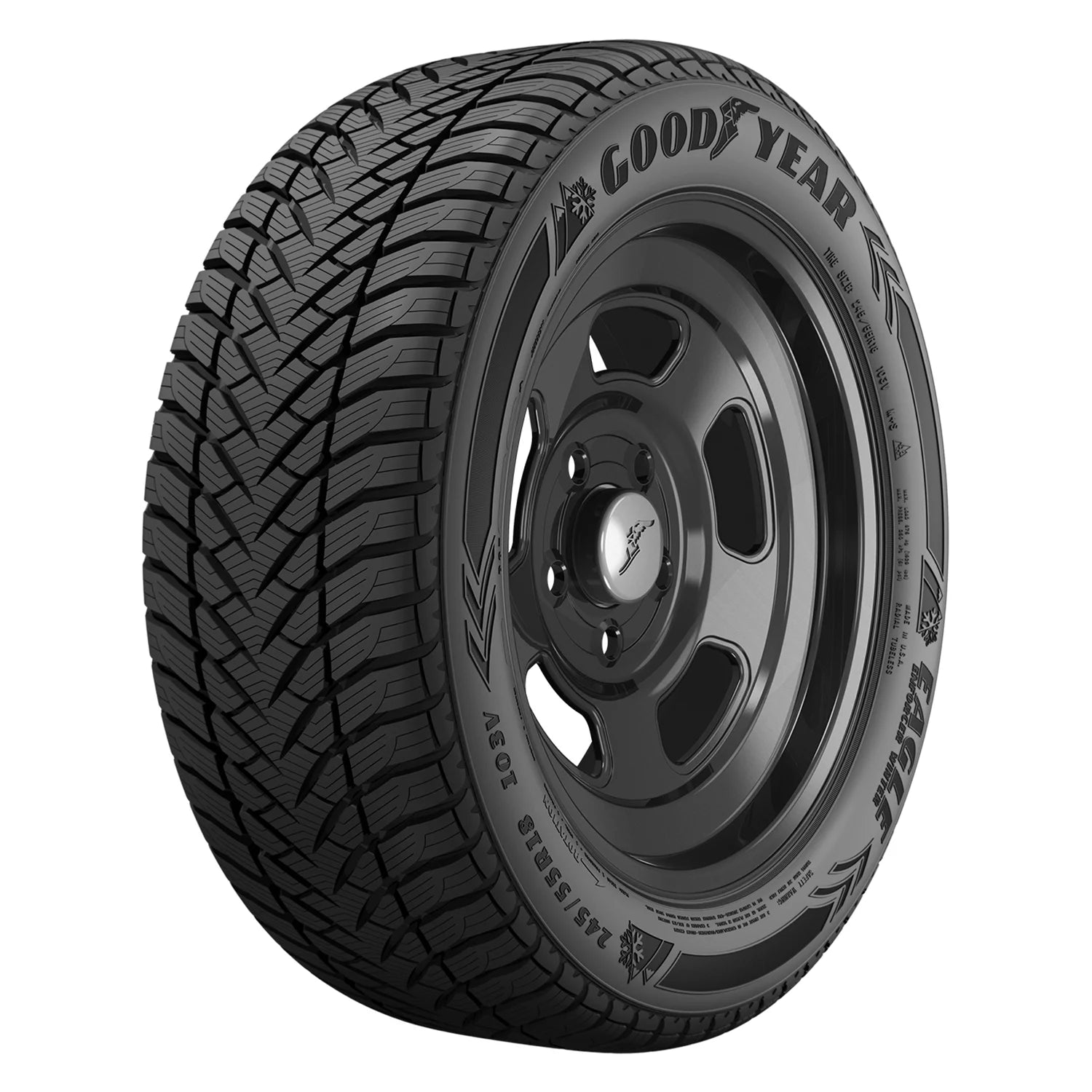 245/55R18 Goodyear Eagle Enforcer Winter Winter 103V Passenger Tire - Gun Hill Tire House (WTW - WHOLESALE TIRES & WHEELS)