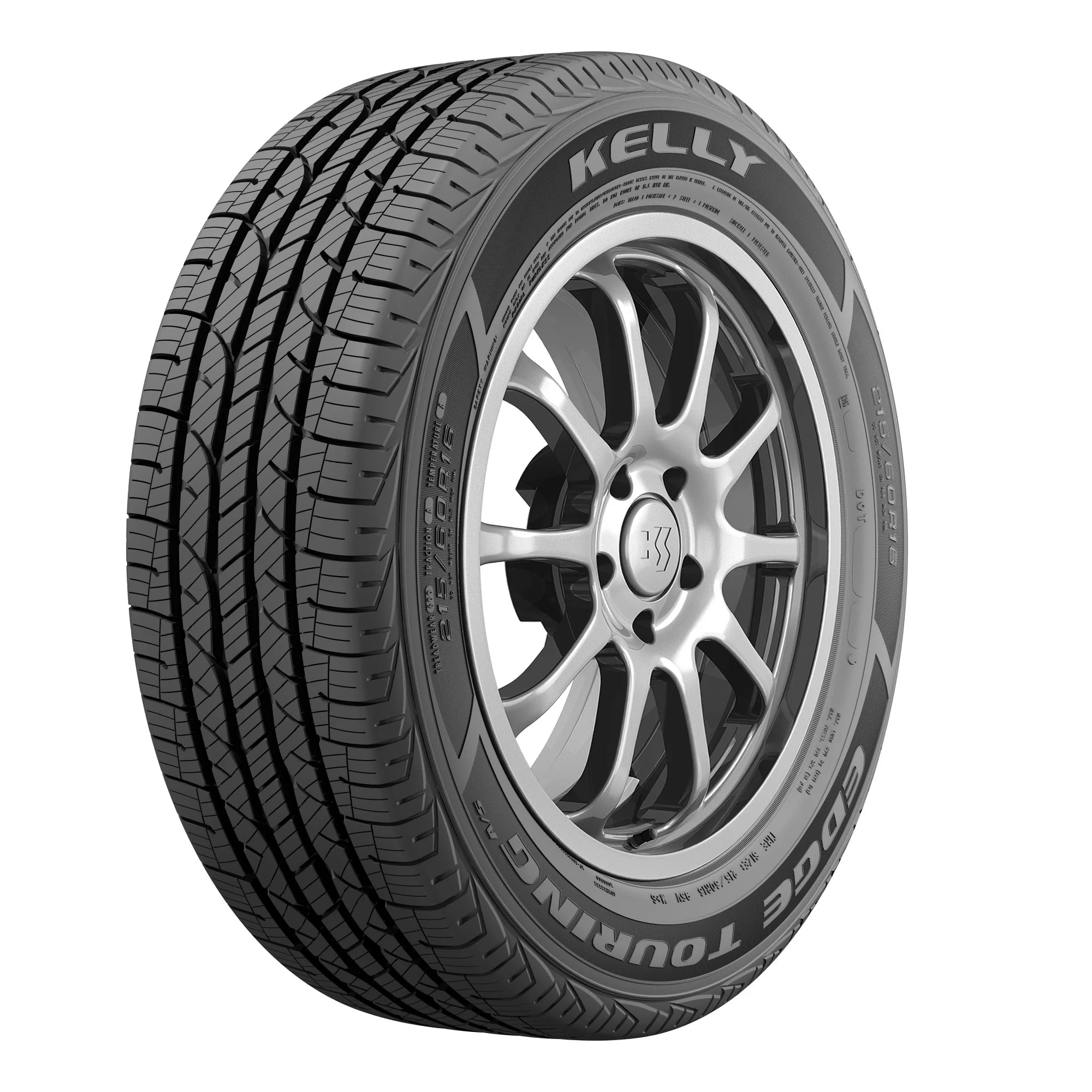 205/55R17 Kelly Edge Touring A/S 91V All - Season Tire Fits: 2019 - 21 Volkswagen Jetta Execline, 2018 - 23 Nissan Kicks SR - Gun Hill Tire House (WTW - WHOLESALE TIRES & WHEELS)