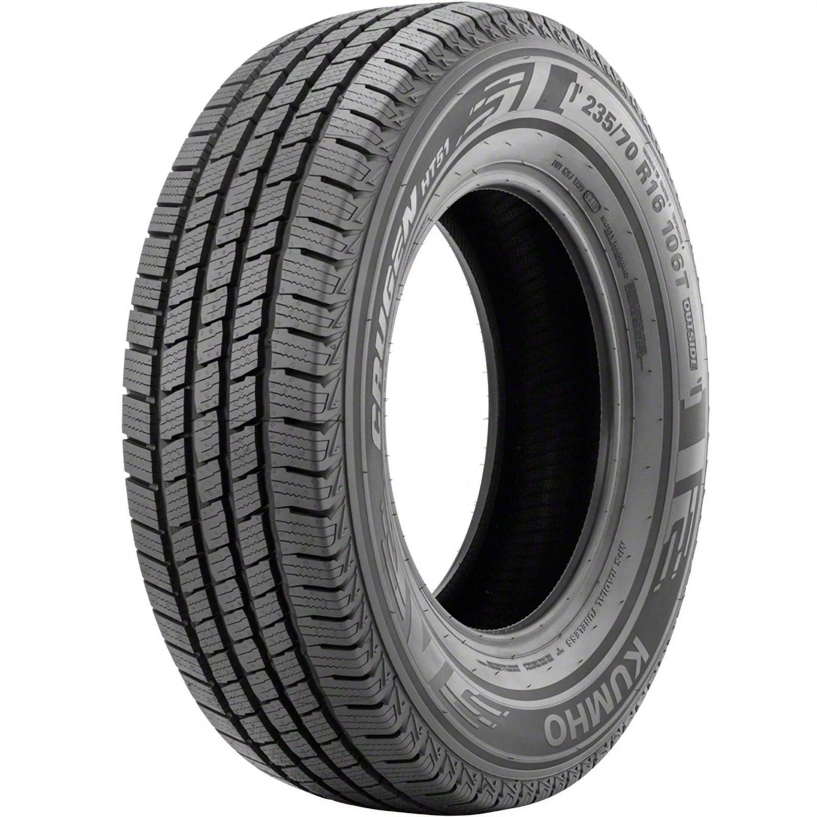 245/75 - 16 Kumho Crugen HT51 120/116 Q Tire - Gun Hill Tire House (WTW - WHOLESALE TIRES & WHEELS)