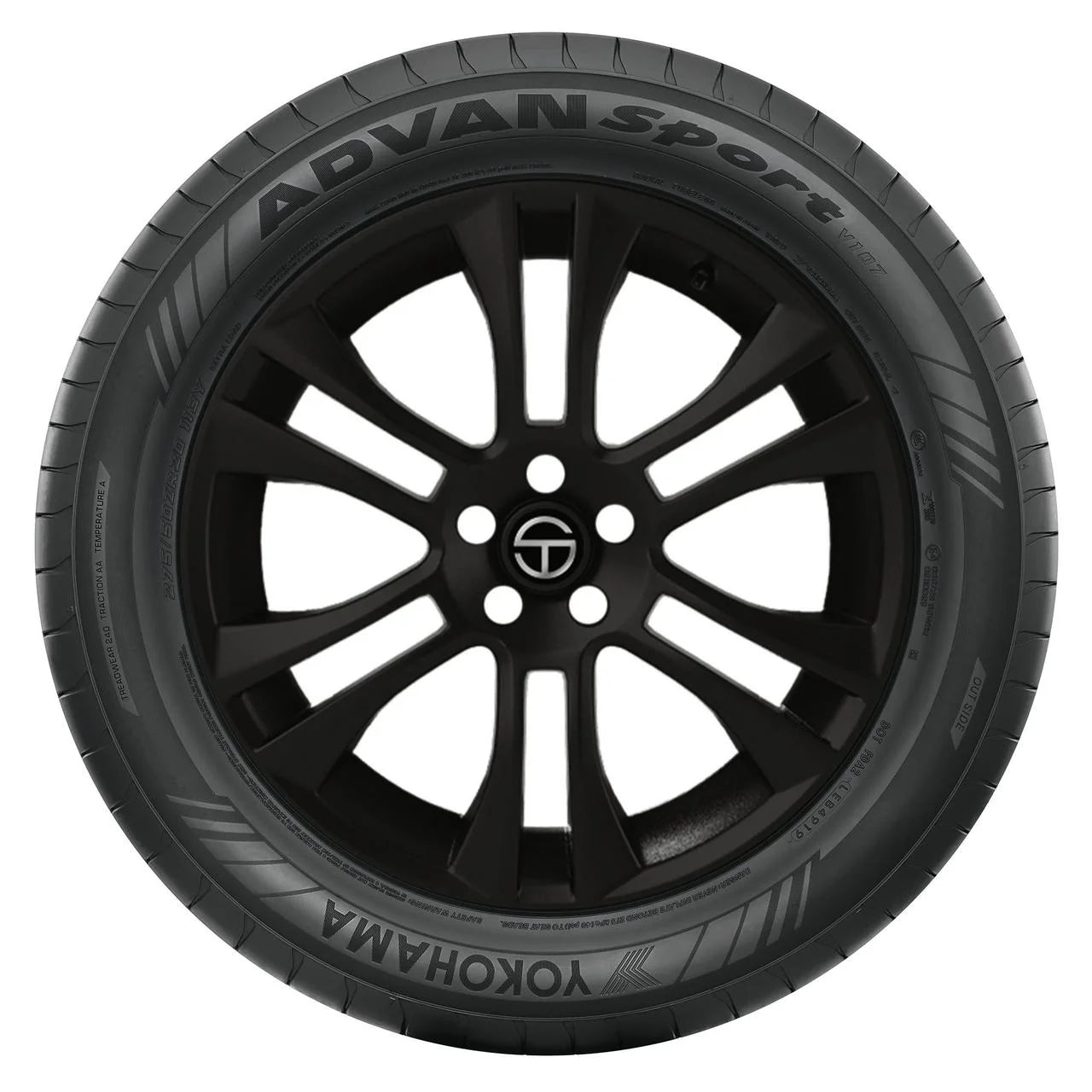 245/40ZR18 Yokohama Advan Sport V107 UHP 97Y XL Passenger Tire - Gun Hill Tire House (WTW - WHOLESALE TIRES & WHEELS)