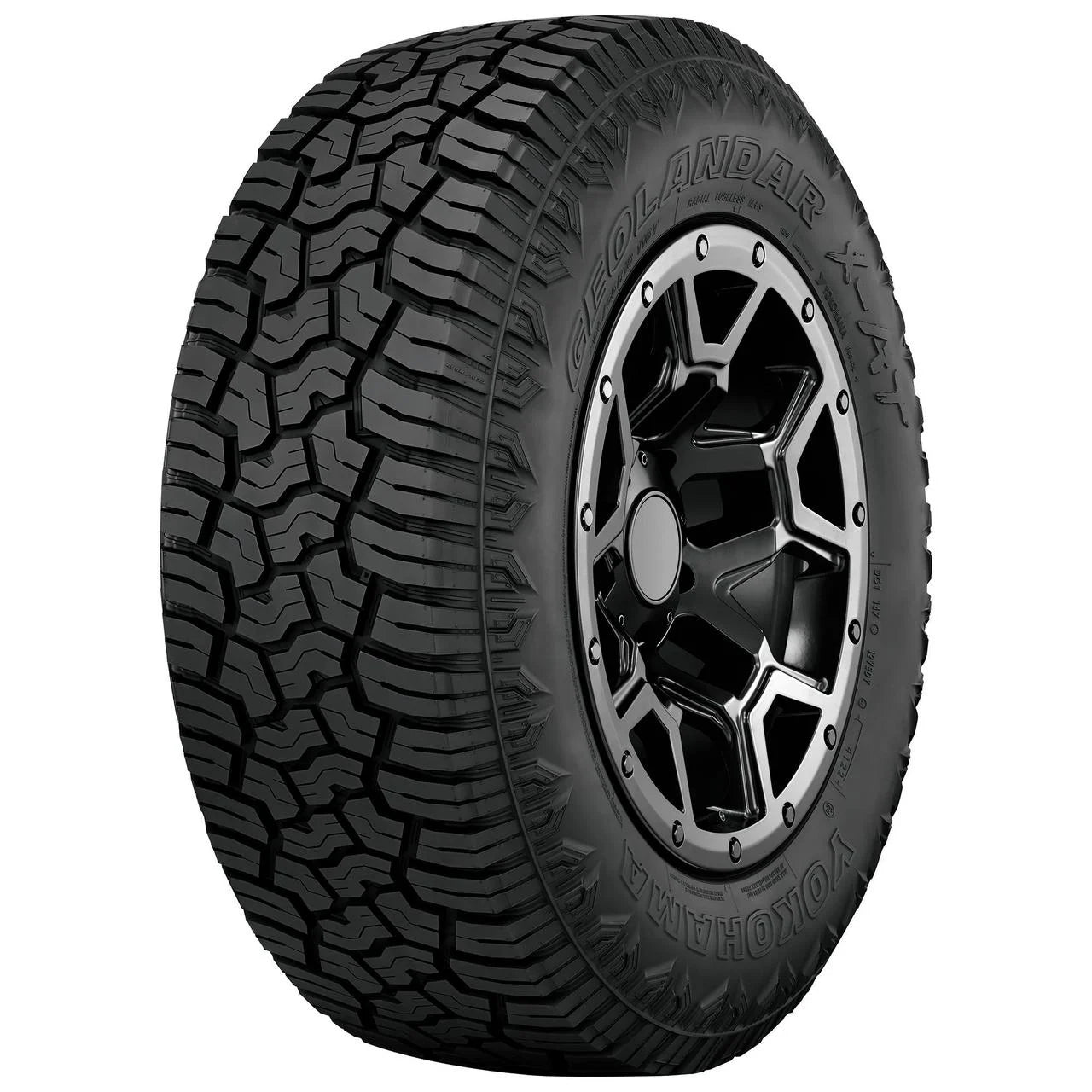 LT285/65R20 Yokohama Geolandar X - AT All Terrain 127/124Q E Light Truck Tire - Gun Hill Tire House (WTW - WHOLESALE TIRES & WHEELS)
