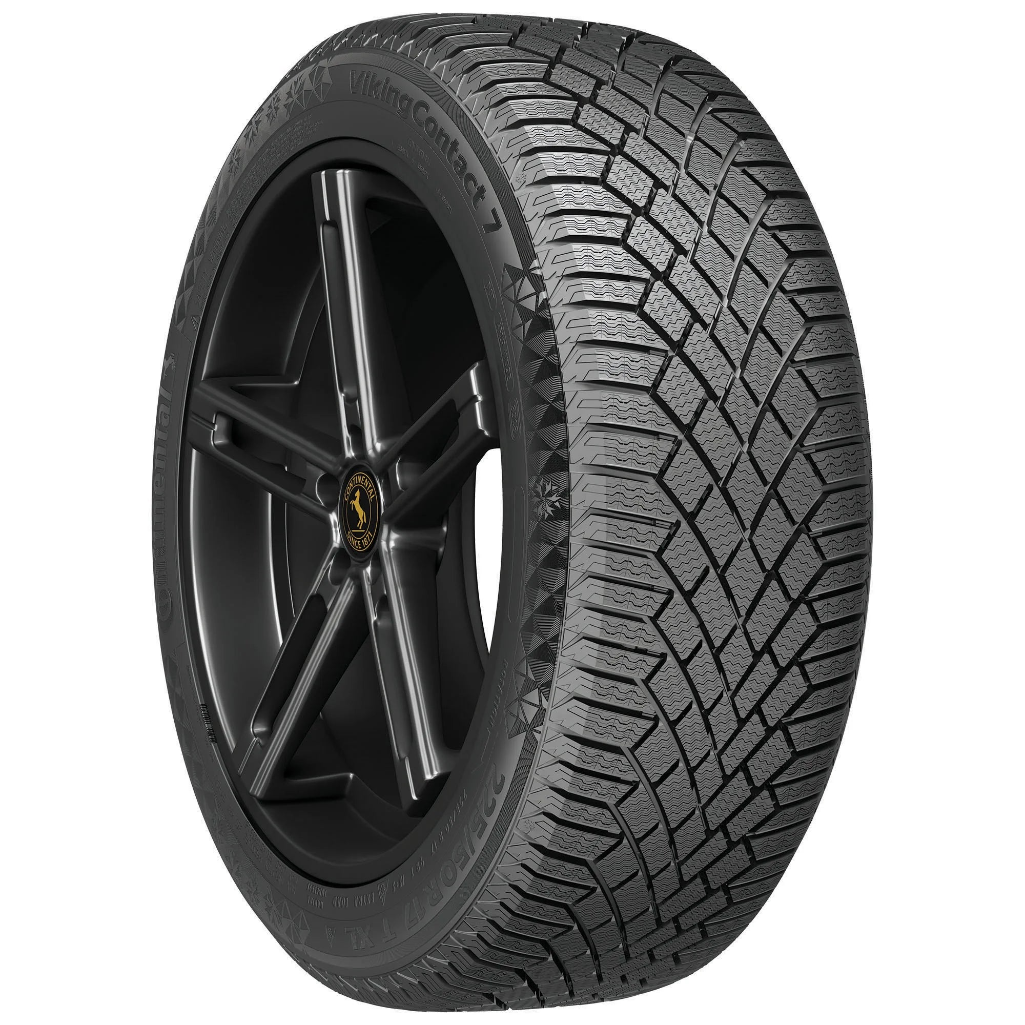 215/55R16 Continental Vikingcontact 7 Winter 97T XL Passenger Tire - Gun Hill Tire House (WTW - WHOLESALE TIRES & WHEELS)