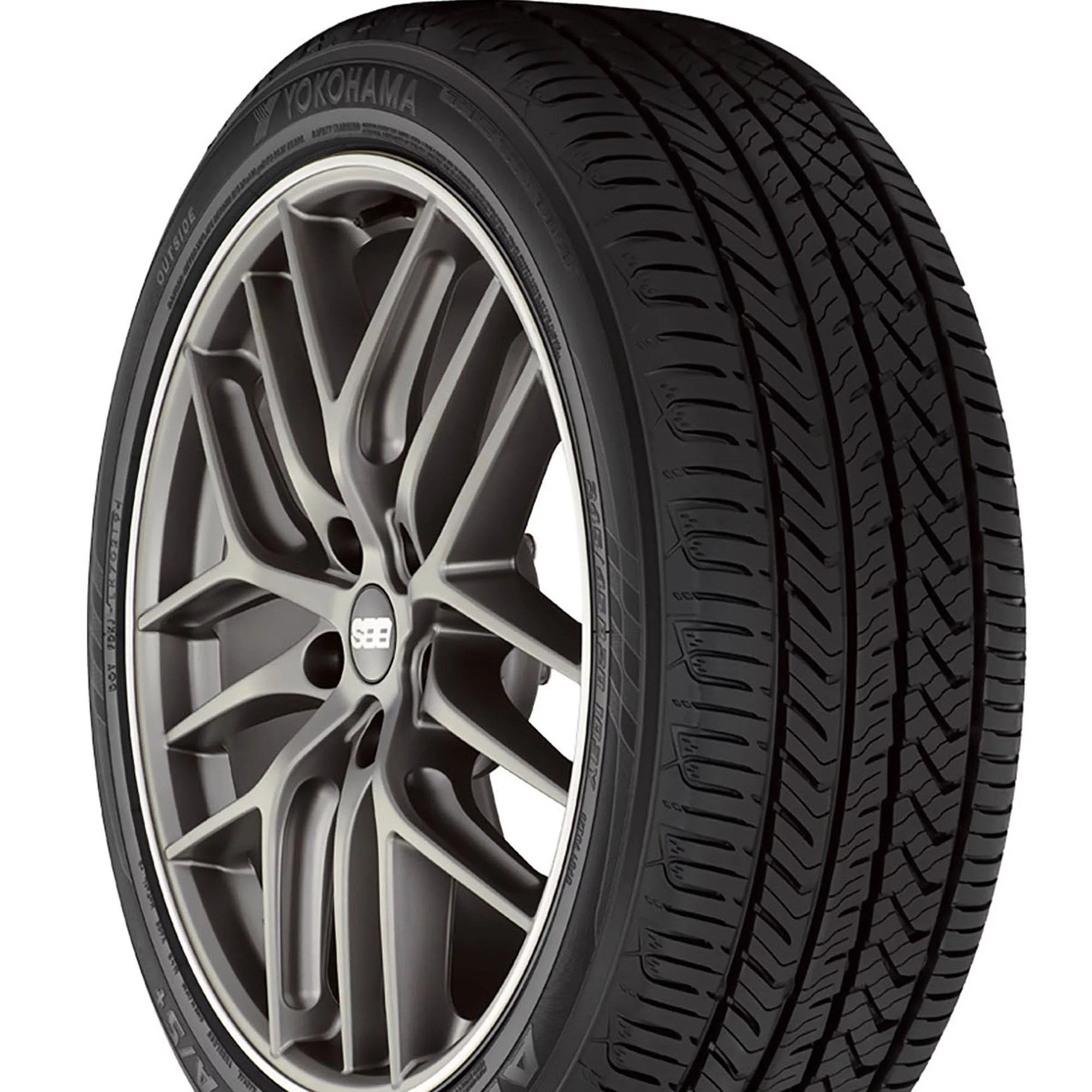 265/35R19 Yokohama Advan Sport A/S plus All Season 98Y XL Passenger Tire - Gun Hill Tire House (WTW - WHOLESALE TIRES & WHEELS)